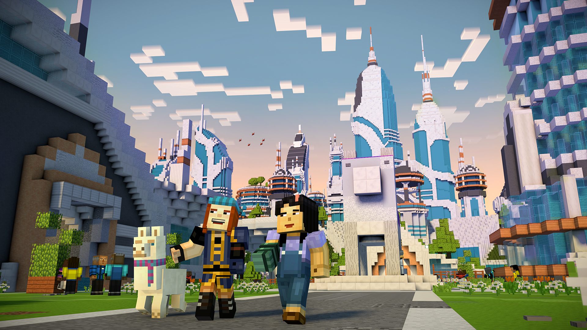 minecraft story mode season 2Wallpapers