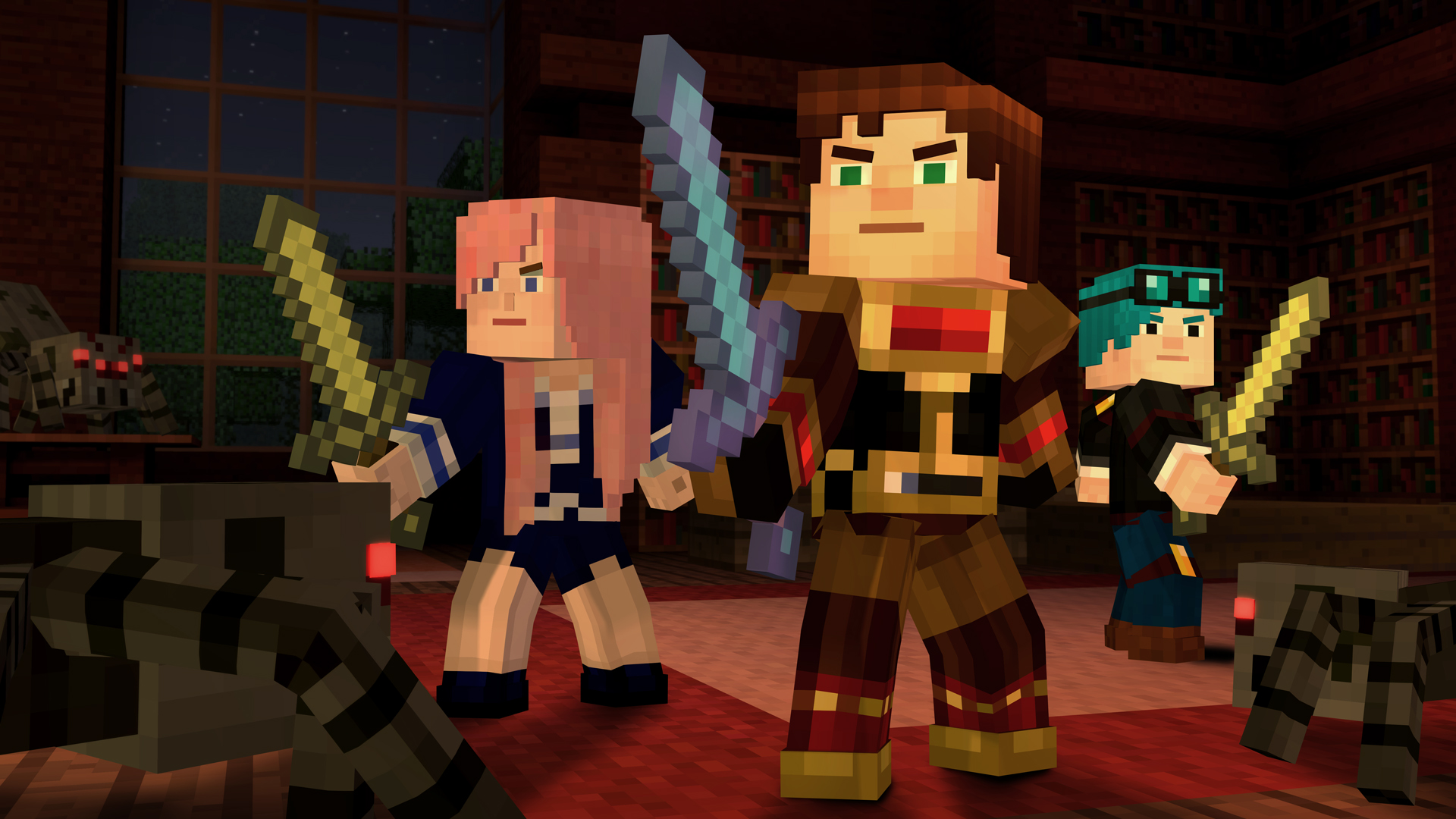 minecraft story mode season 2Wallpapers