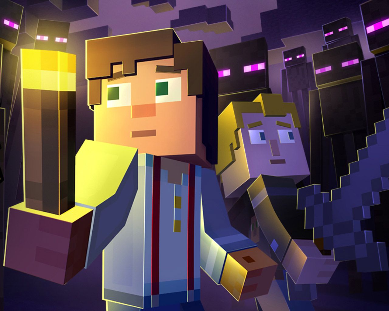 minecraft story modeWallpapers