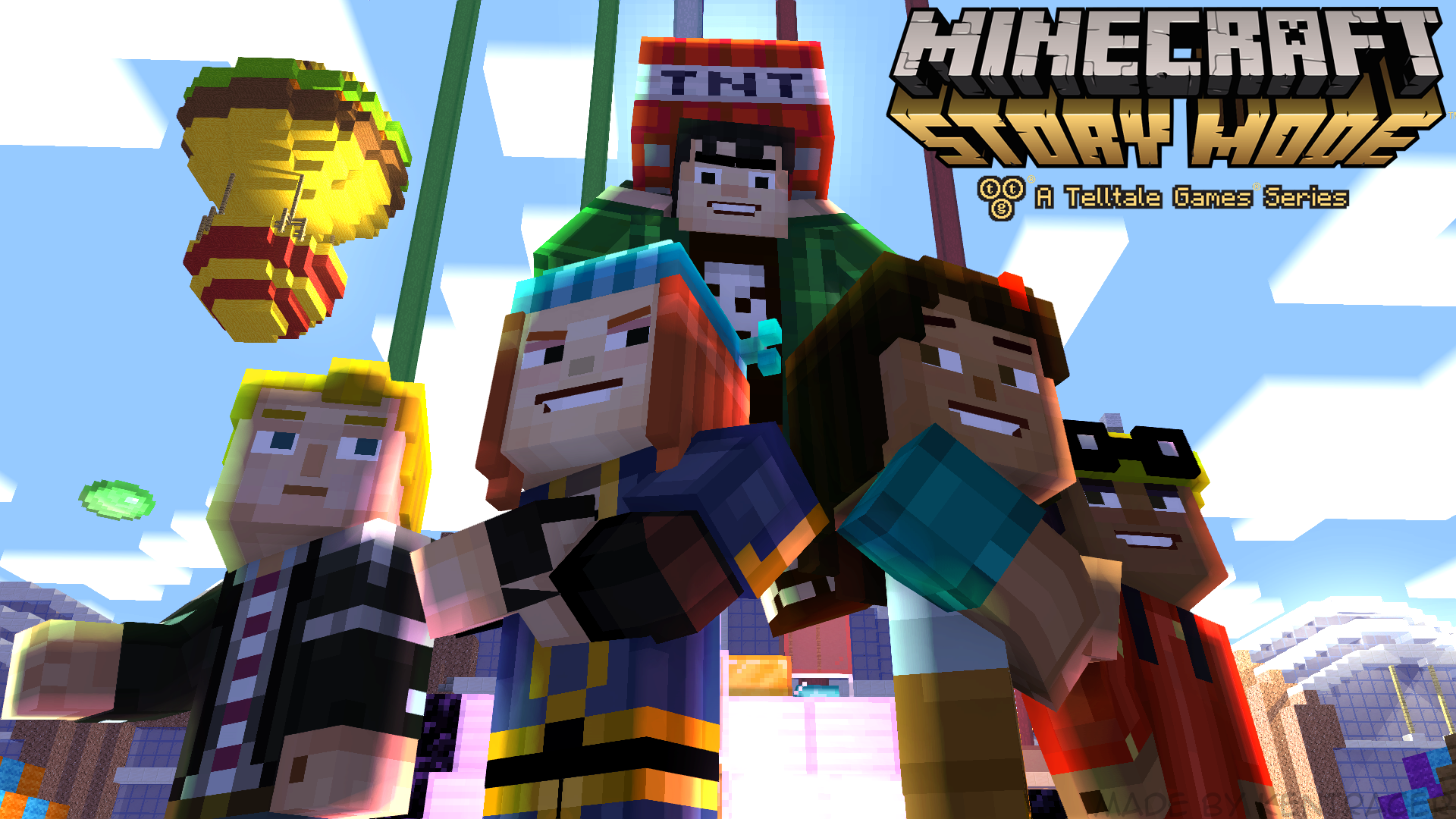 minecraft story modeWallpapers