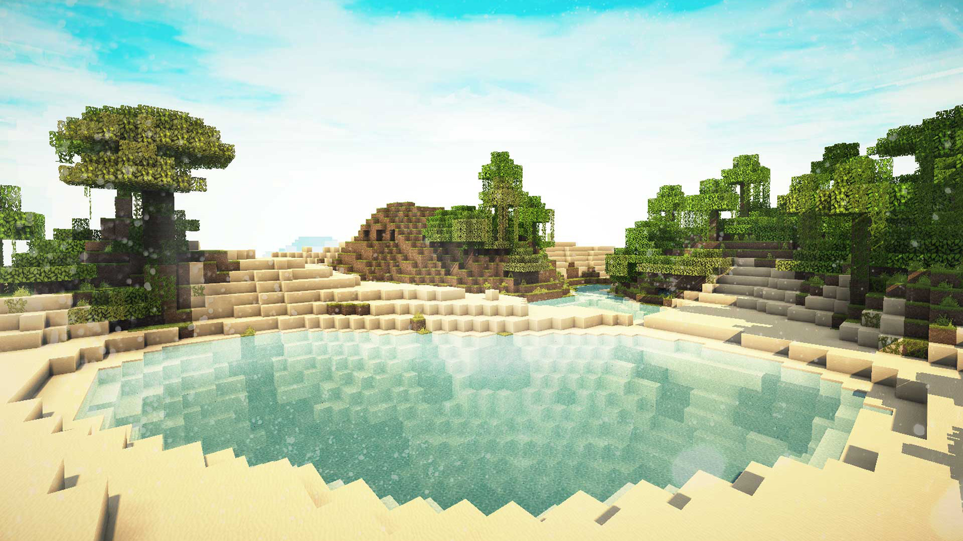 minecraft windows background Wallpapers