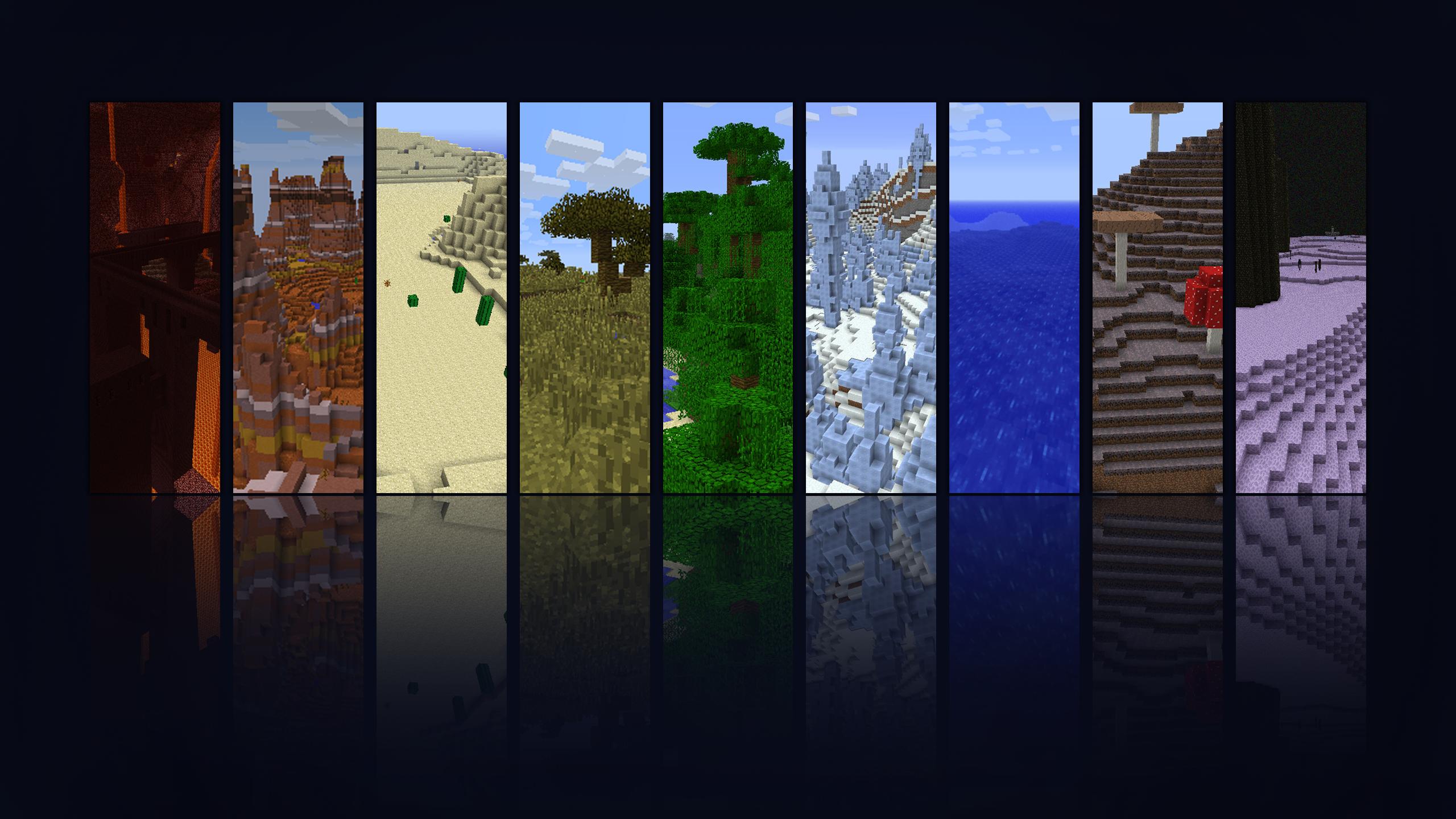 minecraft windows background Wallpapers