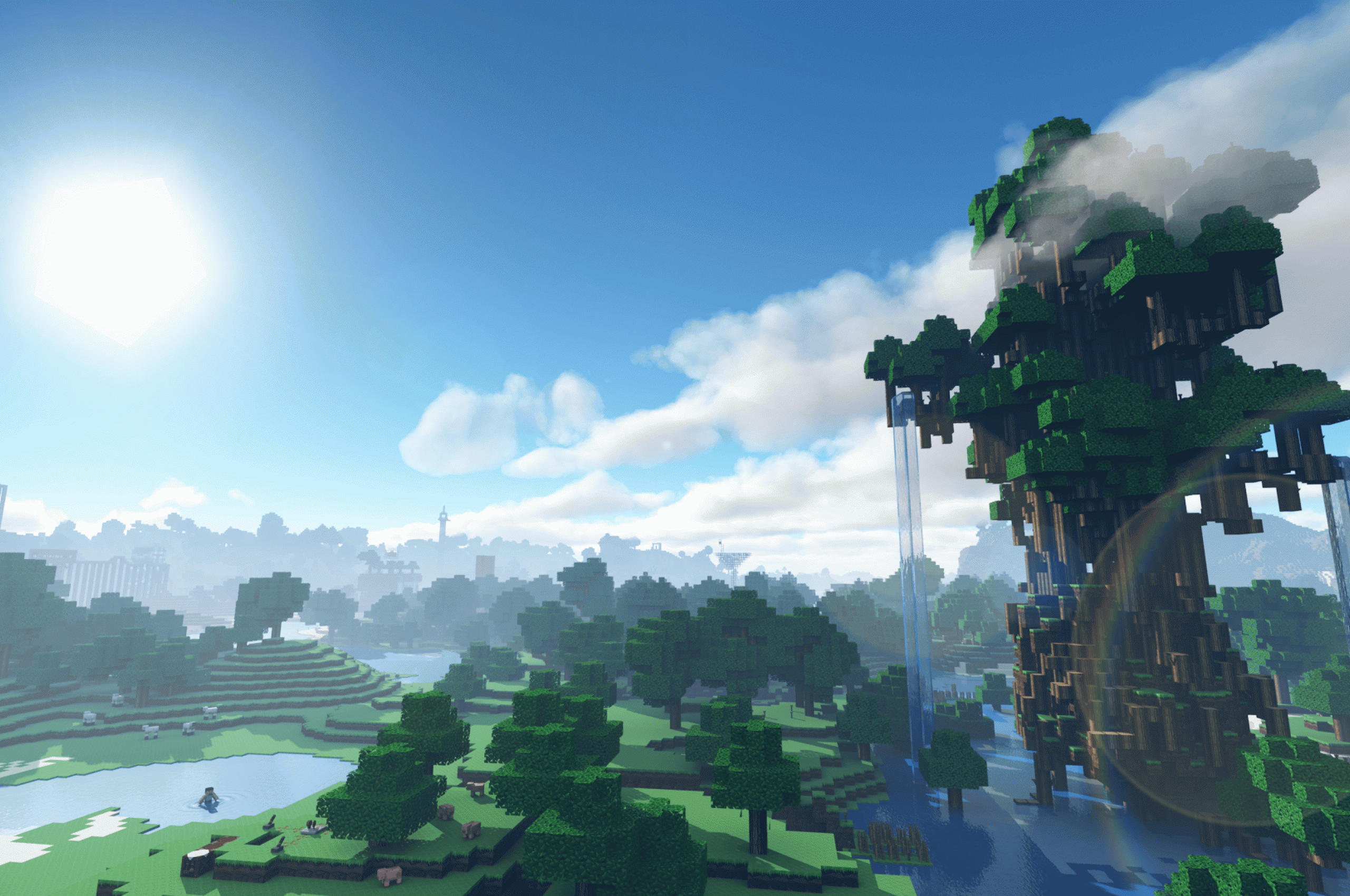 minecraft windows background Wallpapers