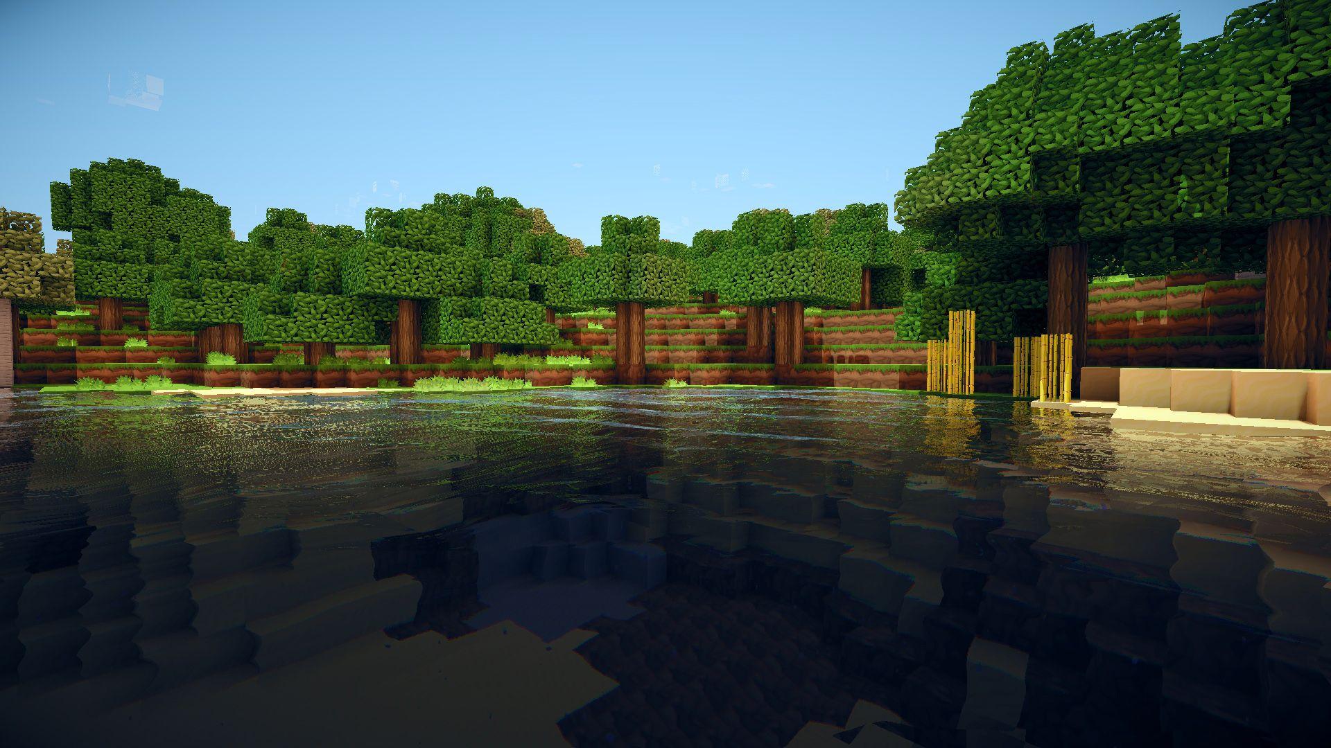 minecraft world backgrounds Wallpapers