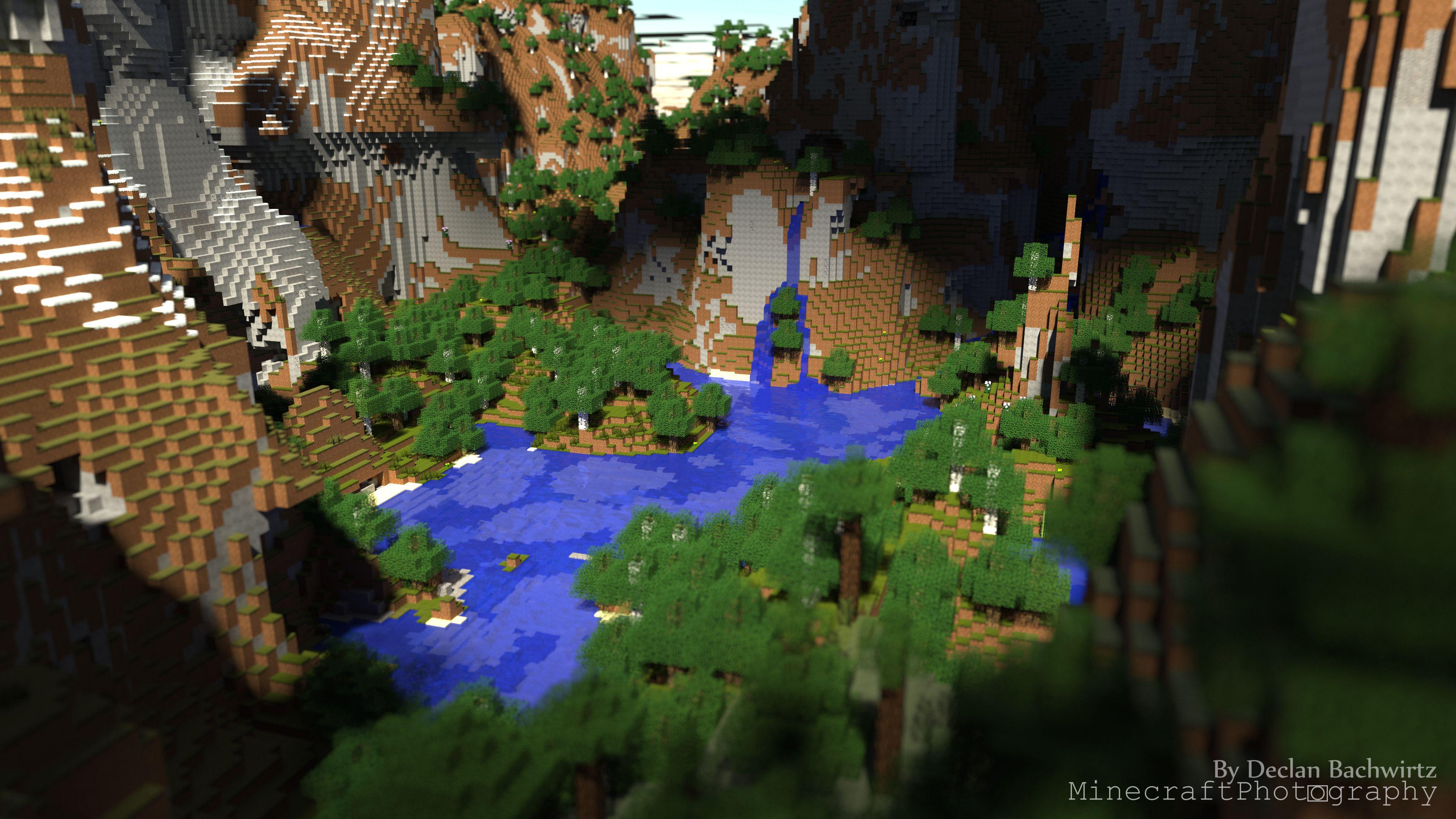 minecraft world backgrounds Wallpapers