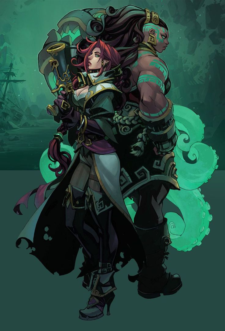 Miss Fortune and Illaoi League of Legends Wallpapers