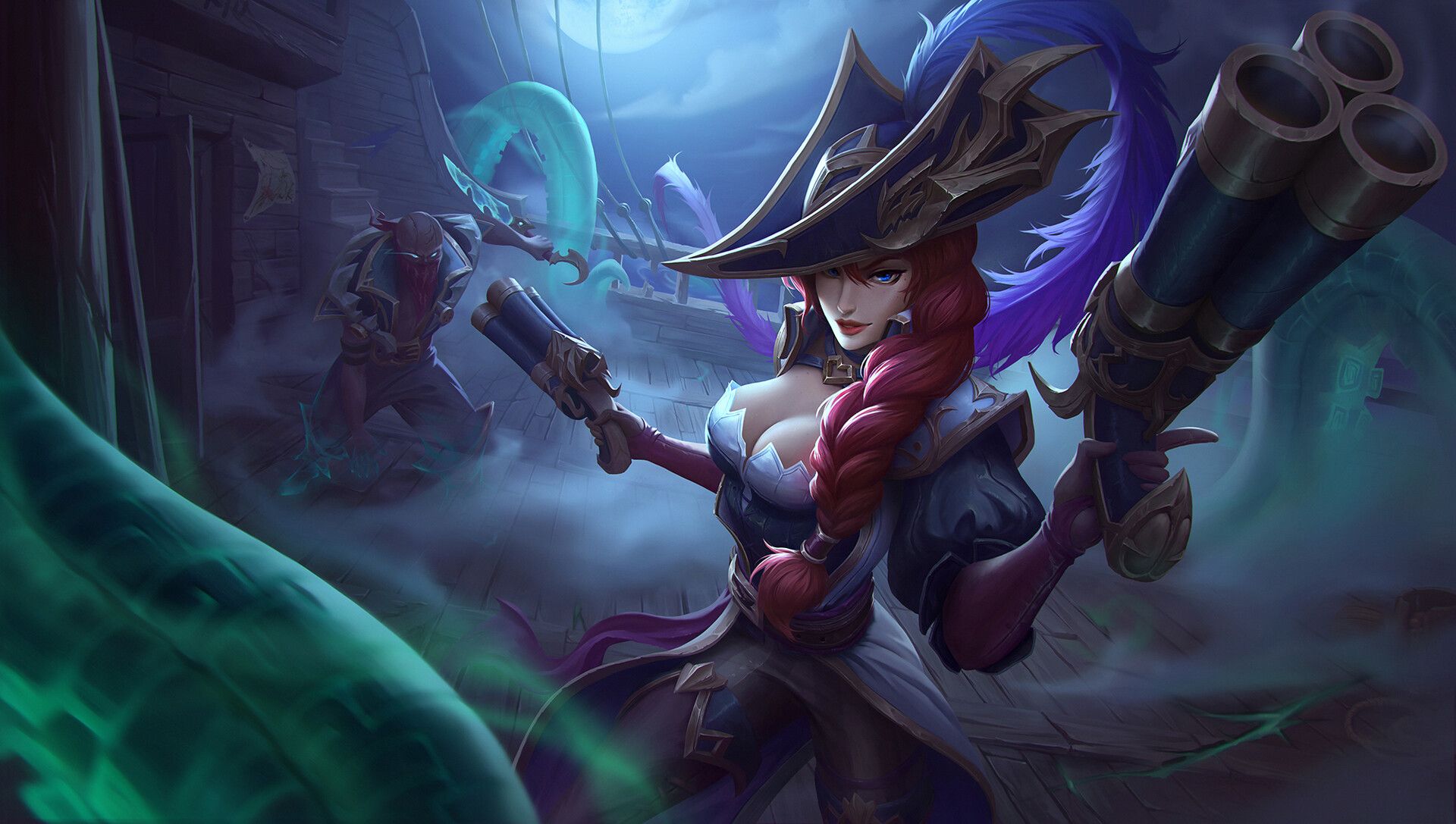 Miss Fortune and Illaoi League of Legends Wallpapers