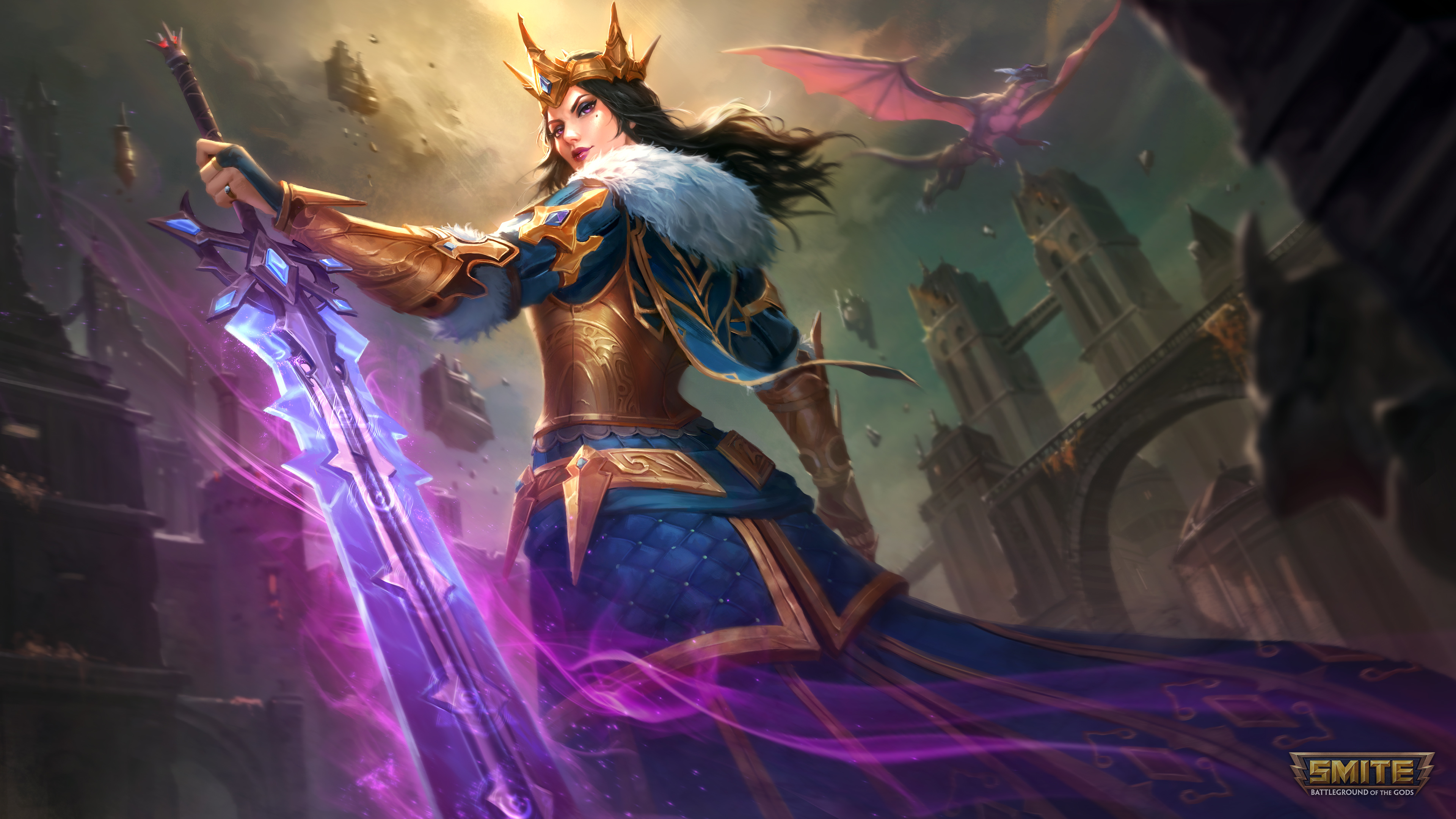 Morgan le Fay Smite Wallpapers