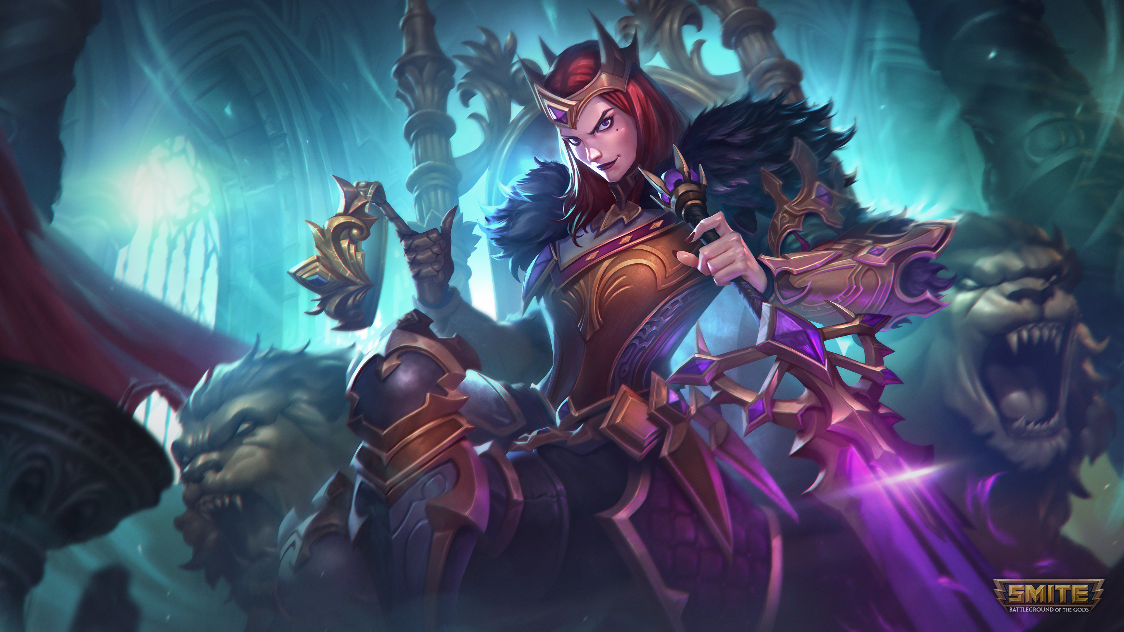 Morgan le Fay Smite Wallpapers