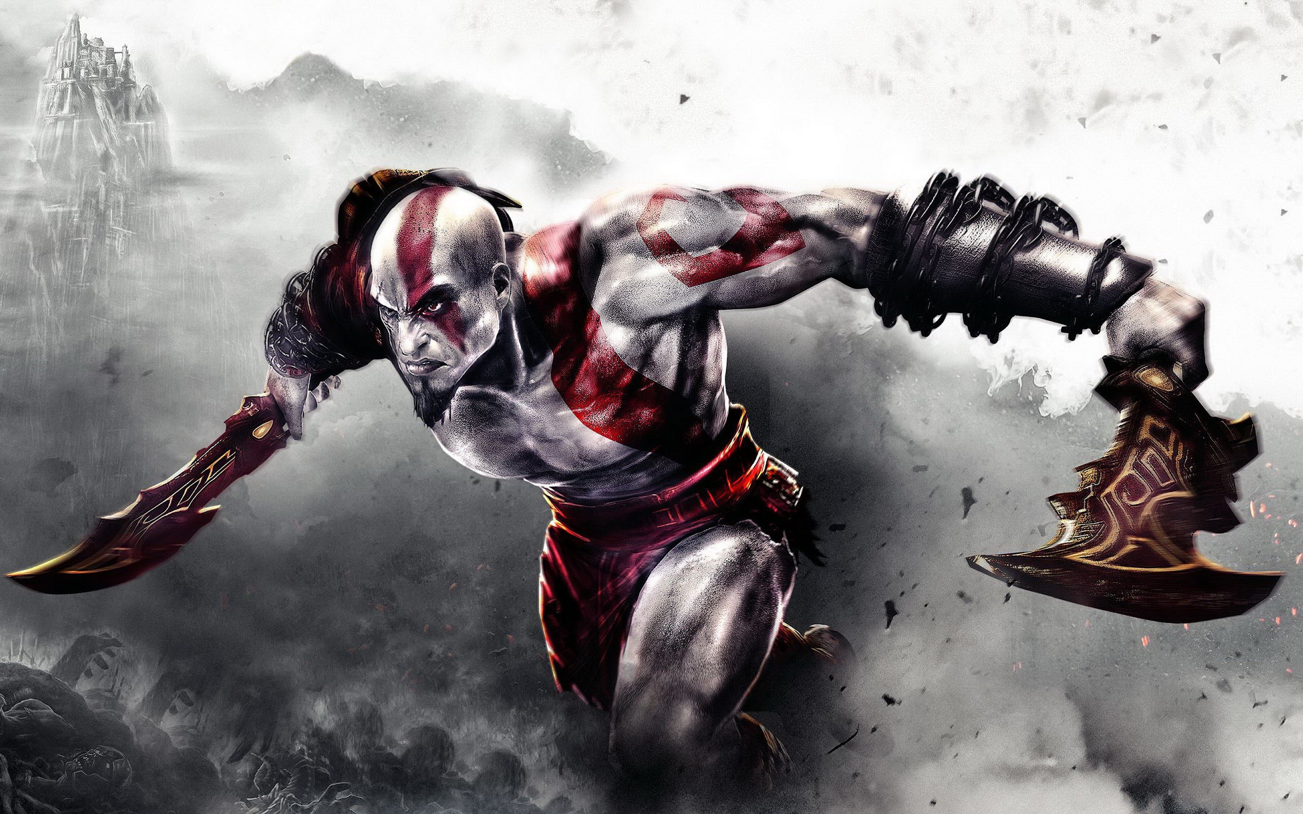 mortal kombat god of war Wallpapers