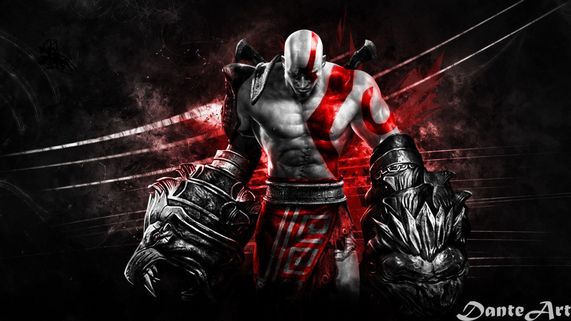 mortal kombat god of war Wallpapers