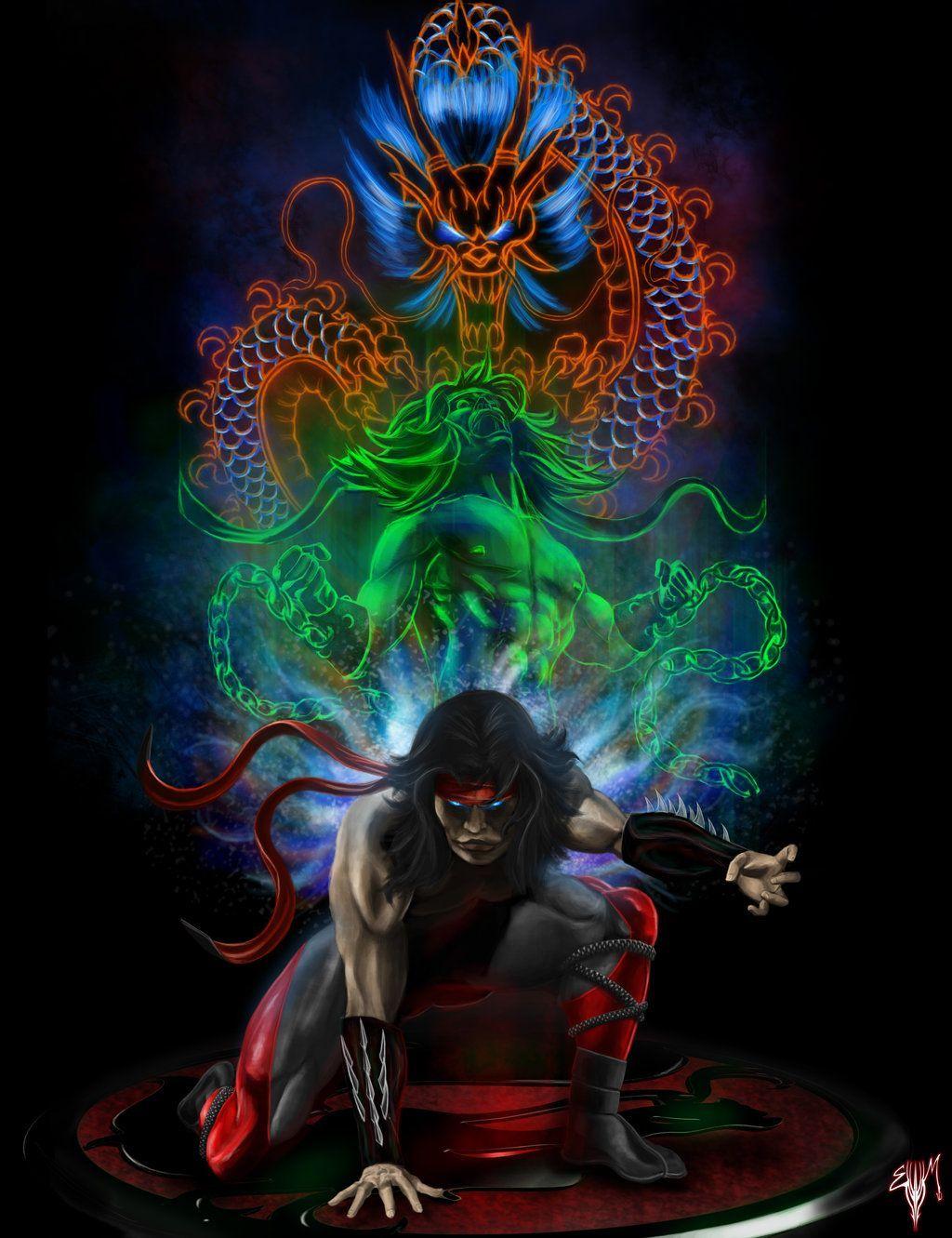 mortal kombat liu kang zombie  Wallpapers