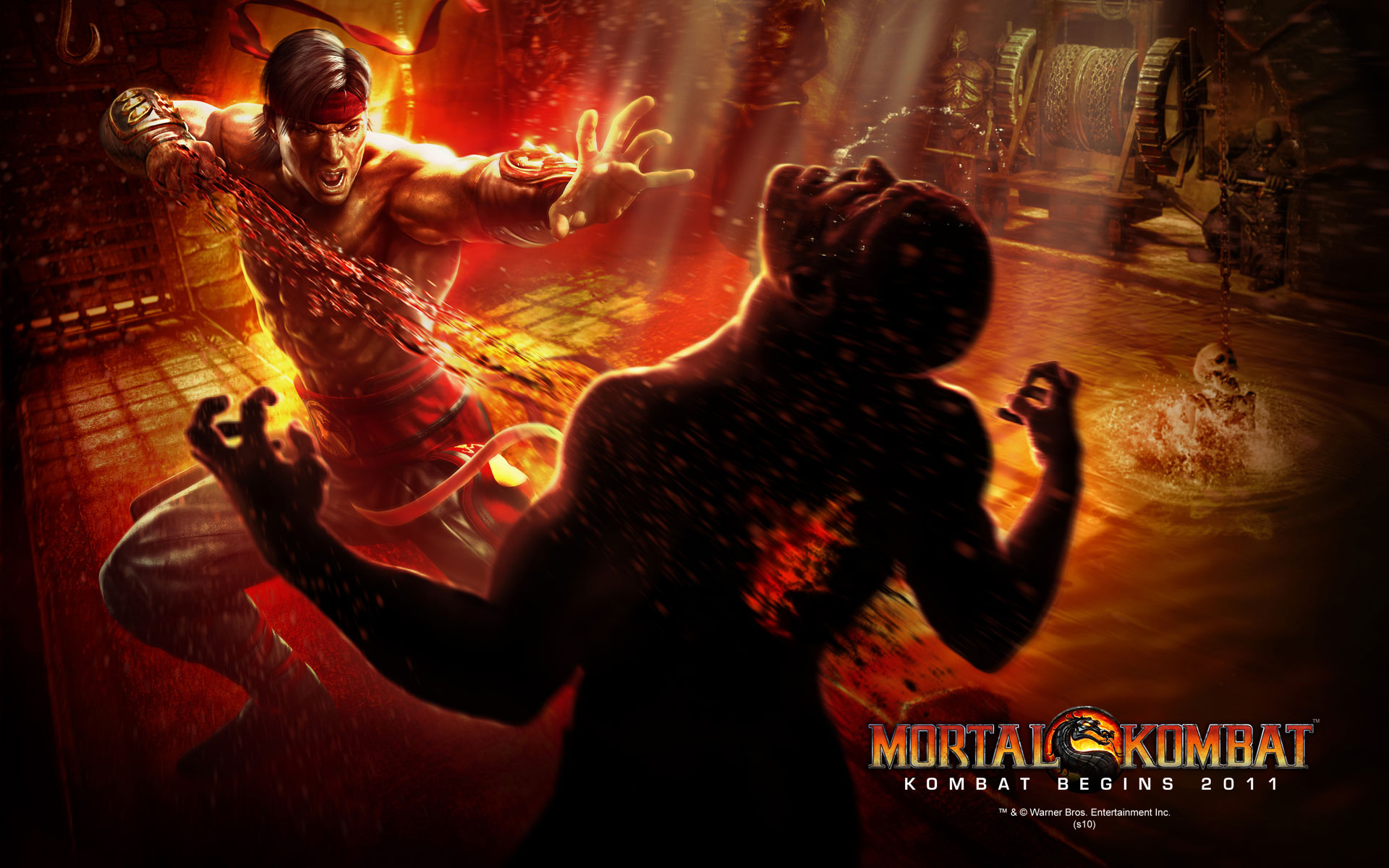 mortal kombat liu kang zombie  Wallpapers