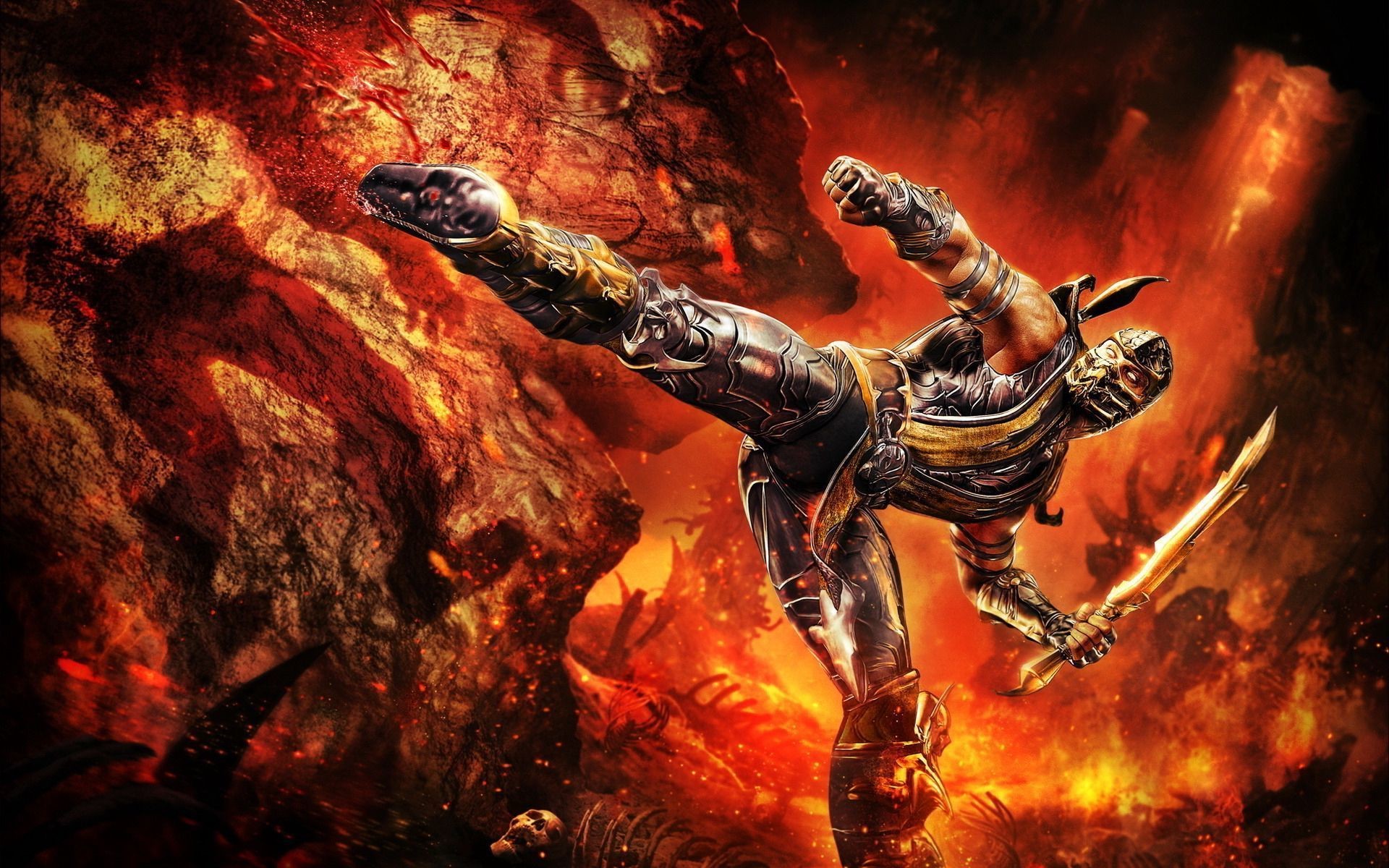 mortal kombat scorpion Wallpapers