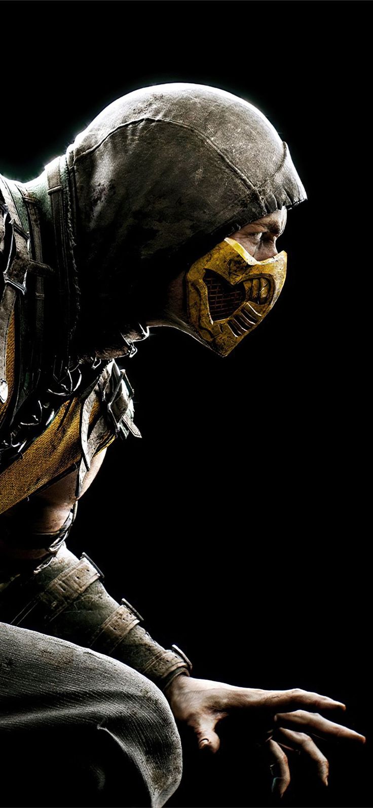 mortal kombat scorpion 4k desktopWallpapers