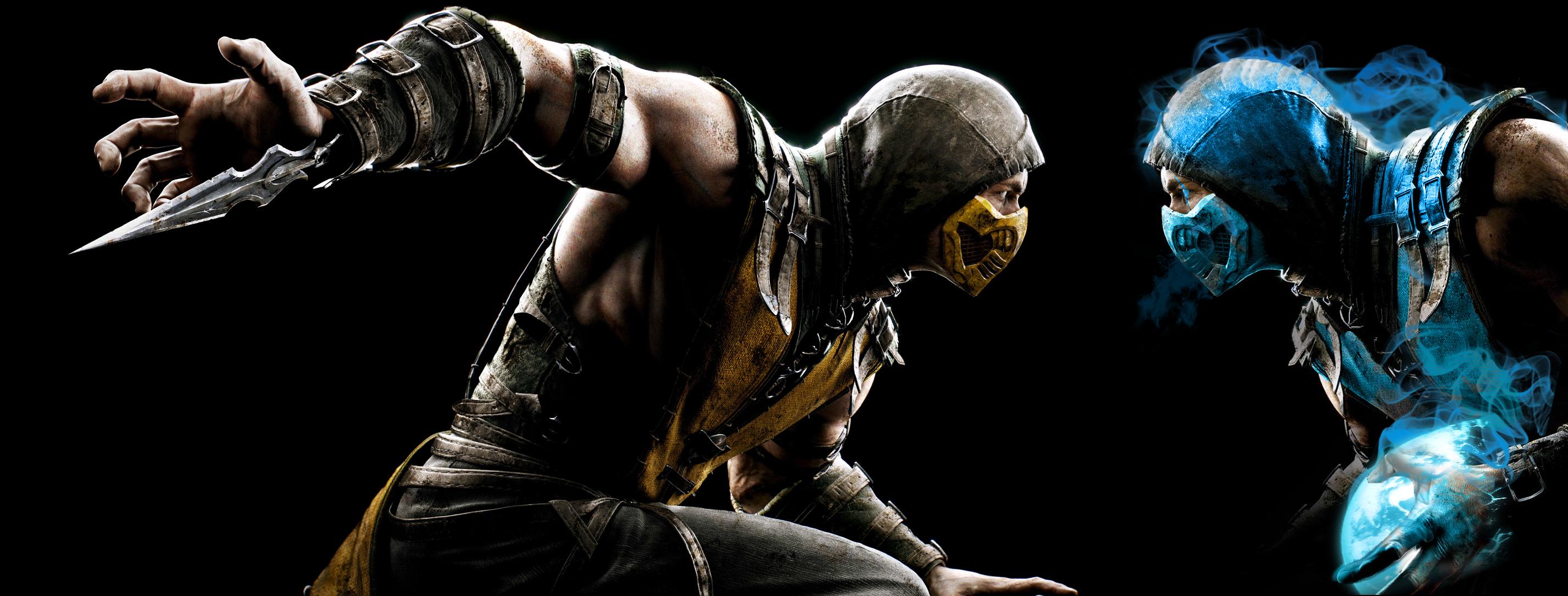 mortal kombat scorpion vs sub zero  Wallpapers