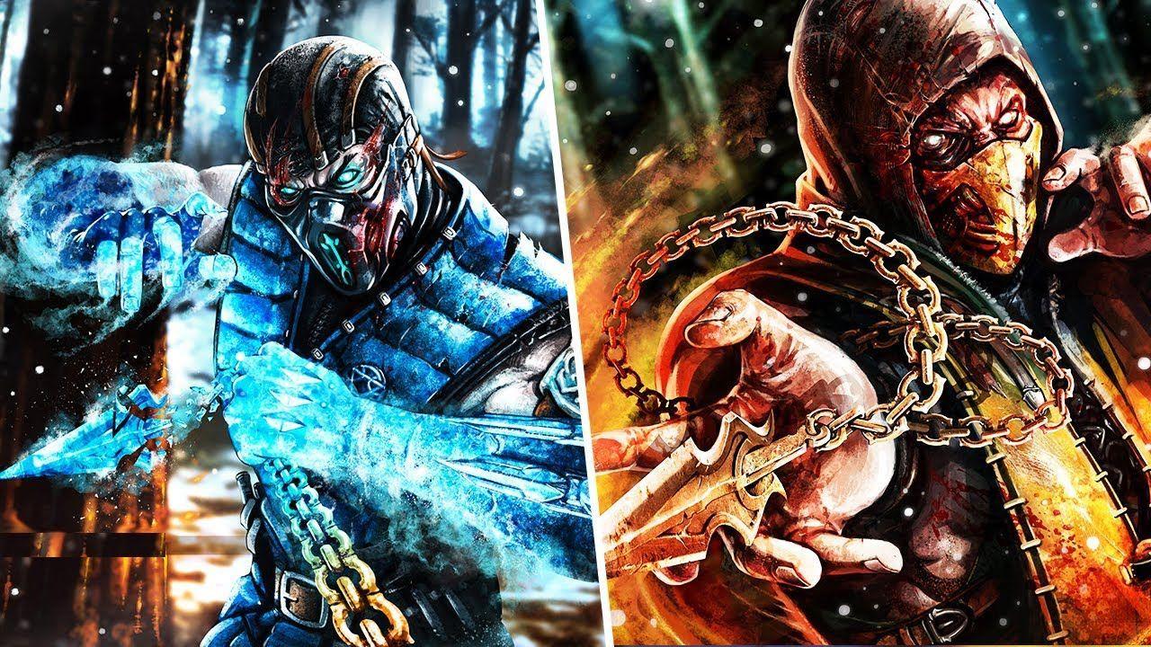 mortal kombat scorpion vs sub zero  Wallpapers