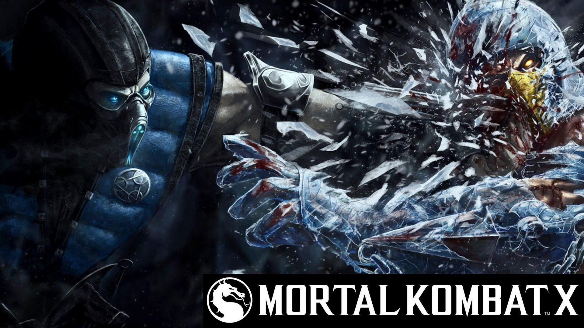 mortal kombat scorpion vs sub zero  Wallpapers