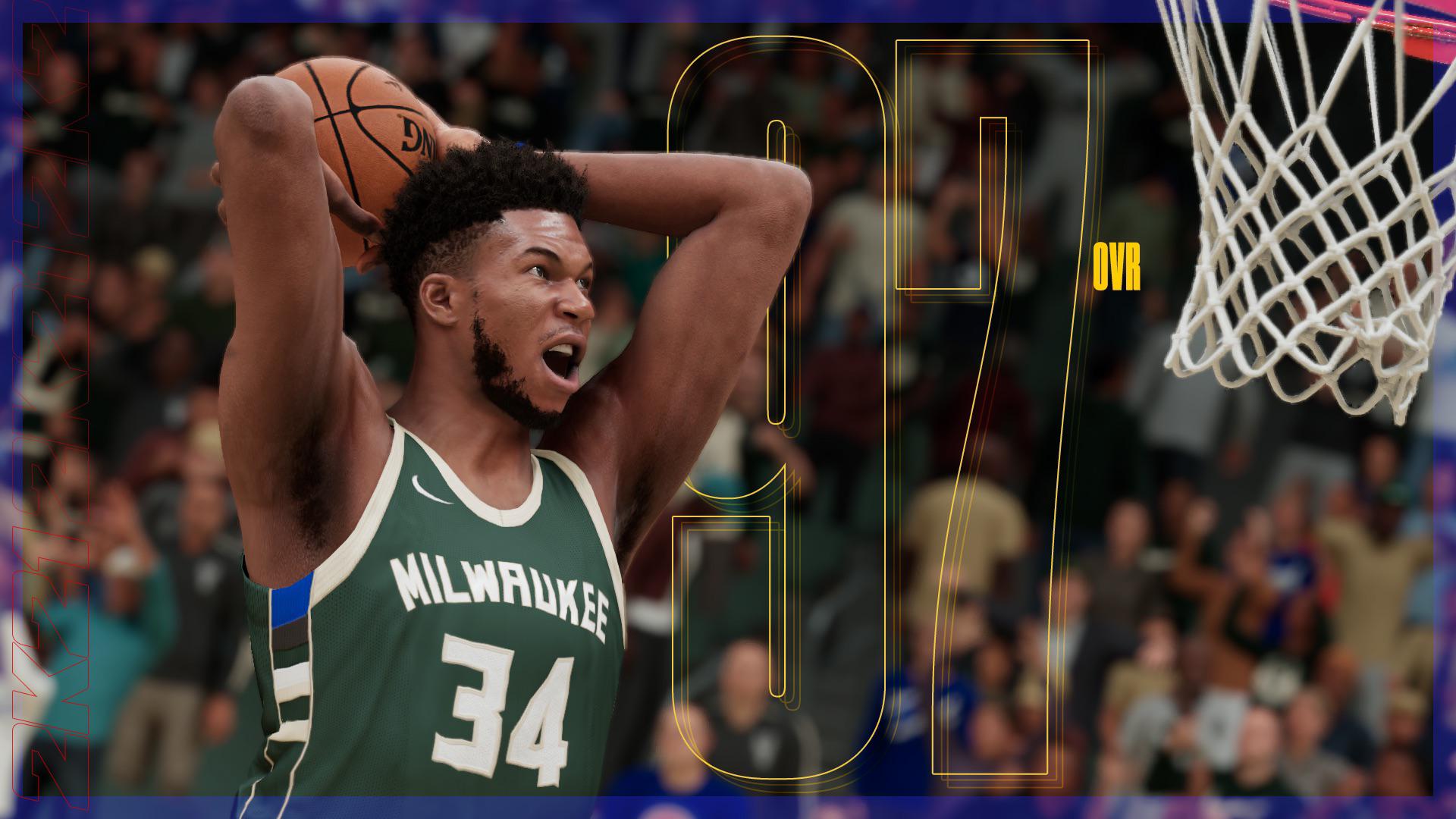 NBA 2K22 Giannis Antetokounmpo Wallpapers