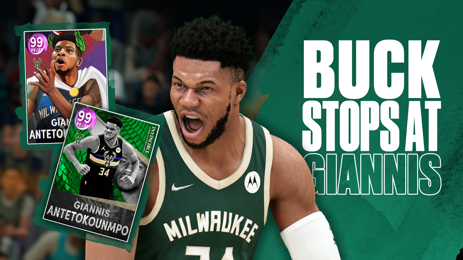 NBA 2K22 Giannis Antetokounmpo Wallpapers