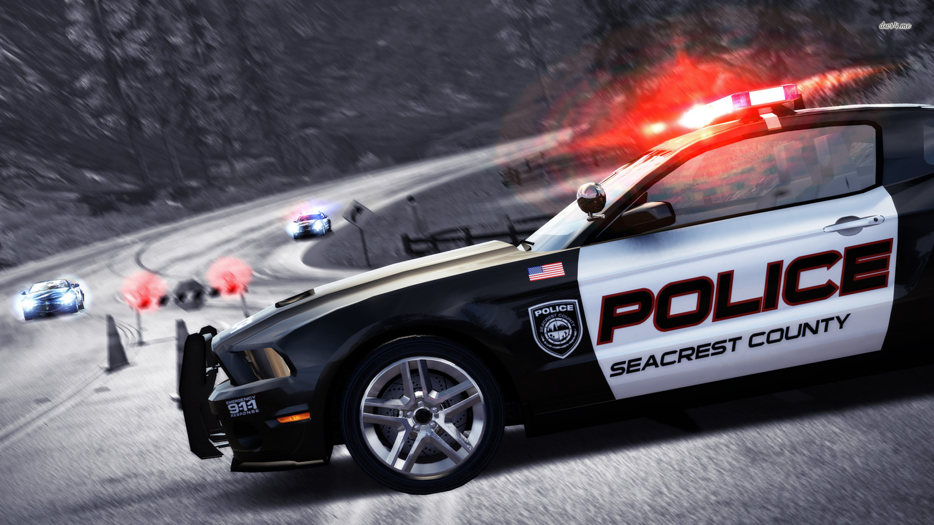 Need for Speed Hot Pursuit Police Chase Wallpapers