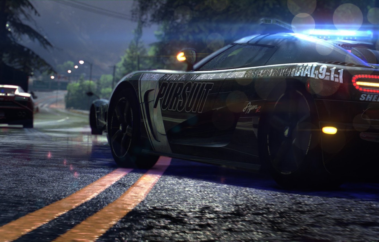 Need for Speed Hot Pursuit Police Chase Wallpapers