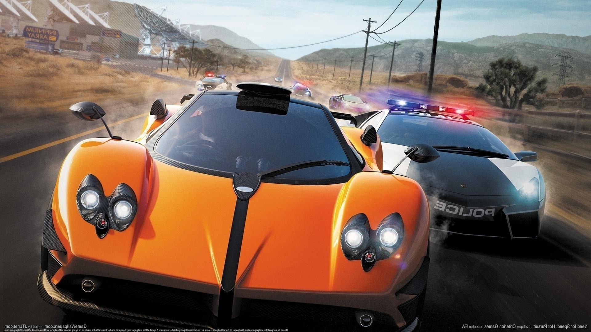 Need for Speed Hot Pursuit Police Chase Wallpapers