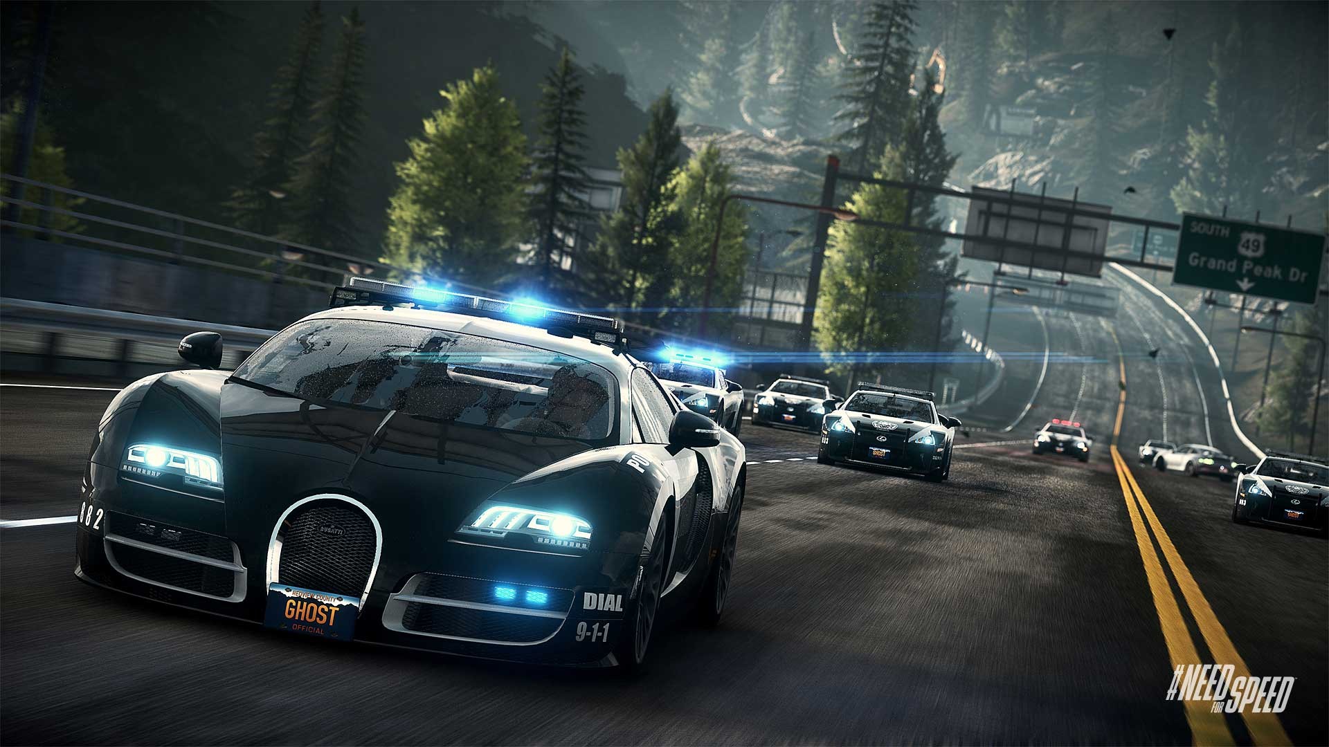 Need for Speed Hot Pursuit Police Chase Wallpapers