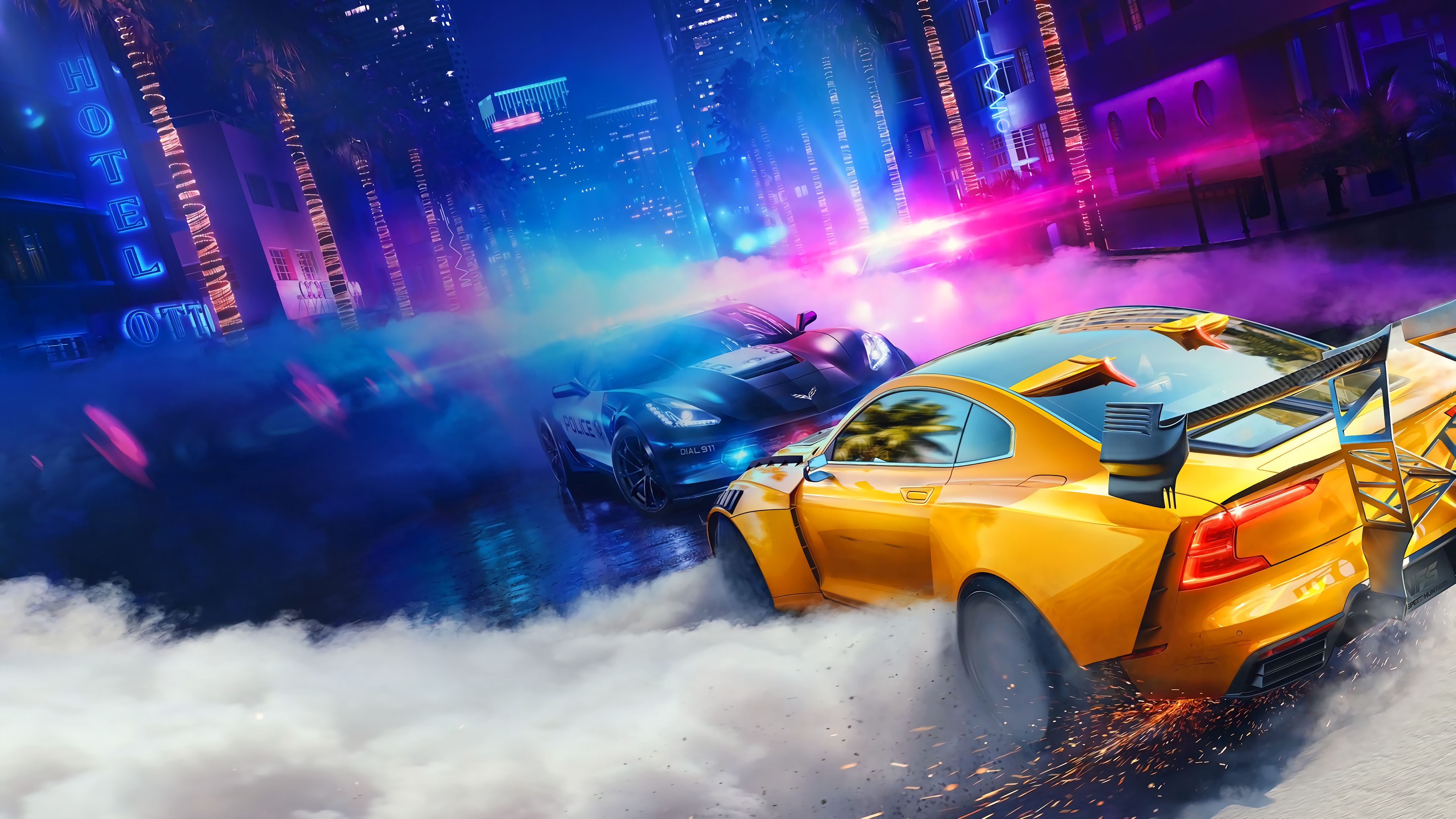 Need for Speed Hot Pursuit Police Chase Wallpapers