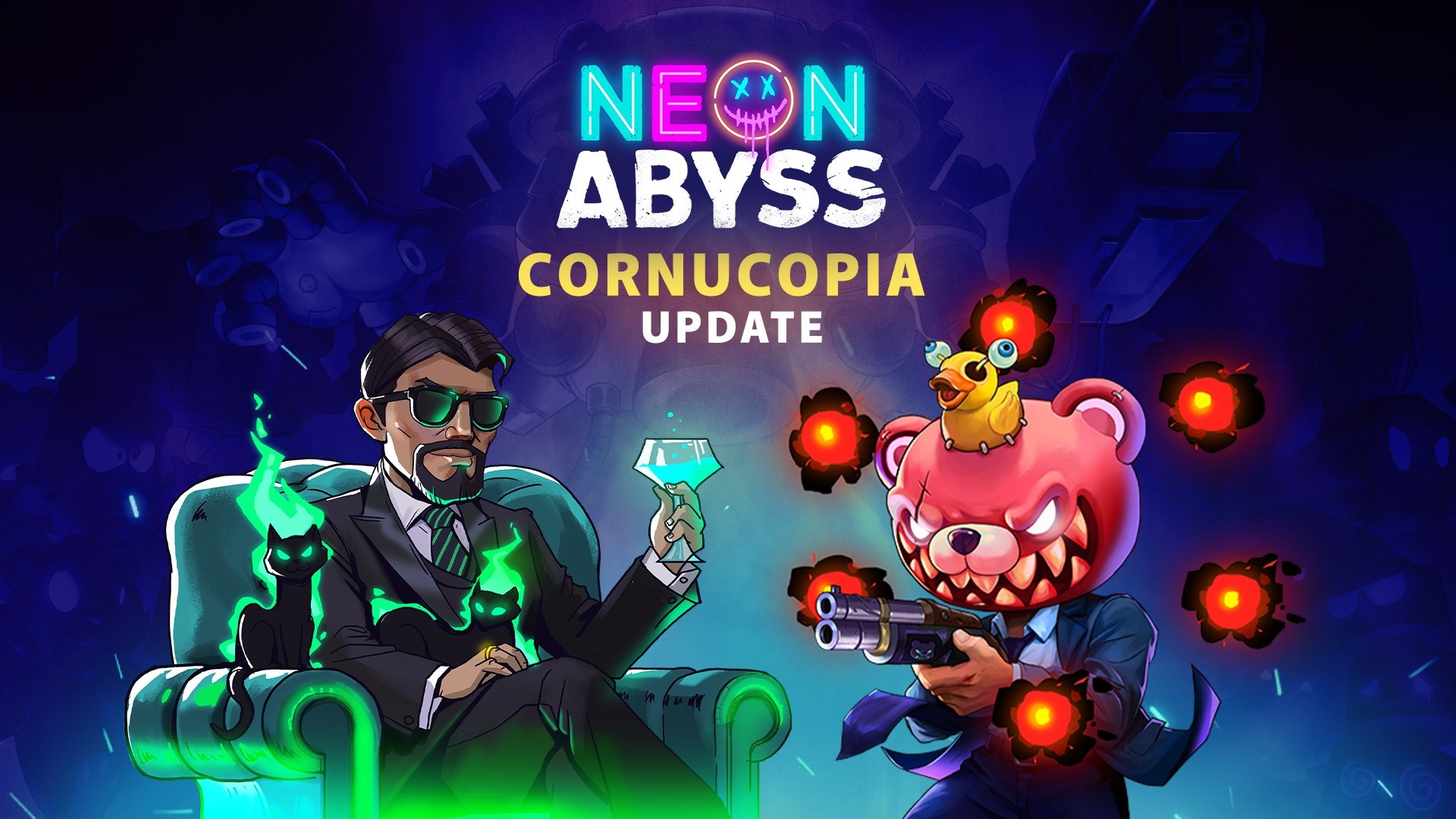 Neon Abyss Wallpapers