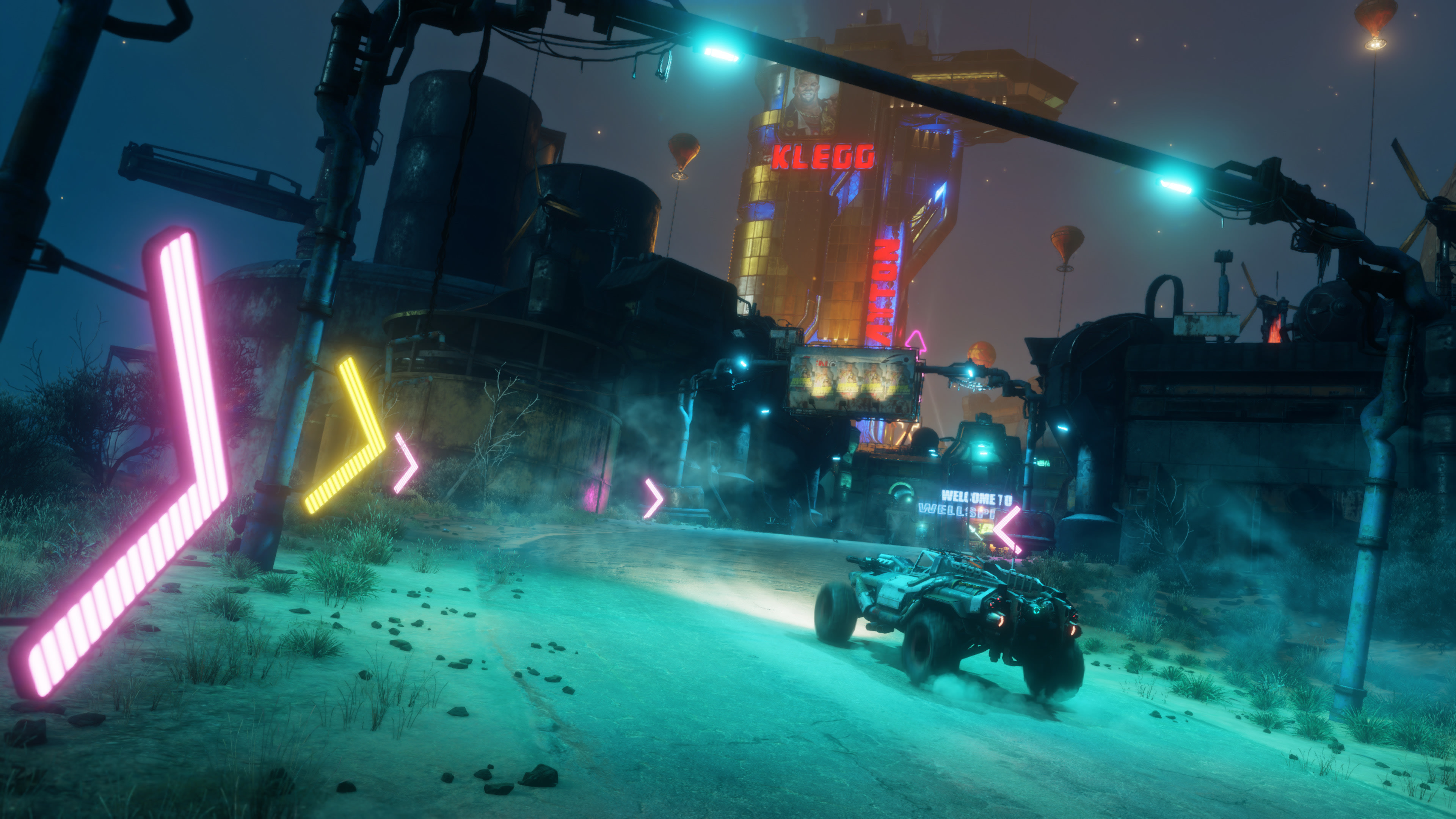 Neon City RAGE 2 Wallpapers