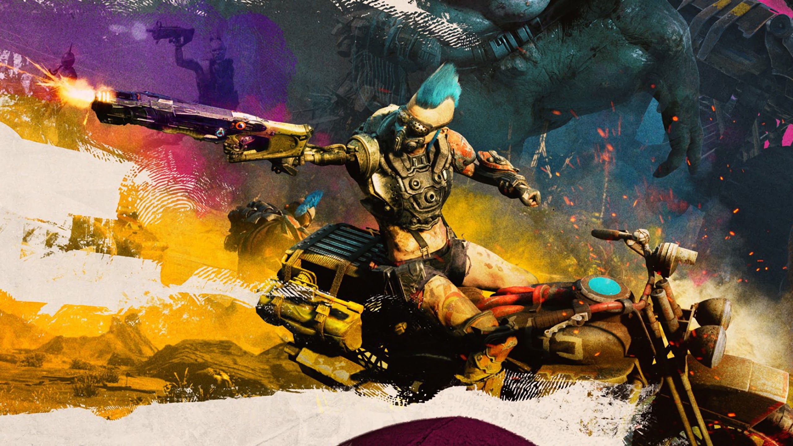 Neon City RAGE 2 Wallpapers