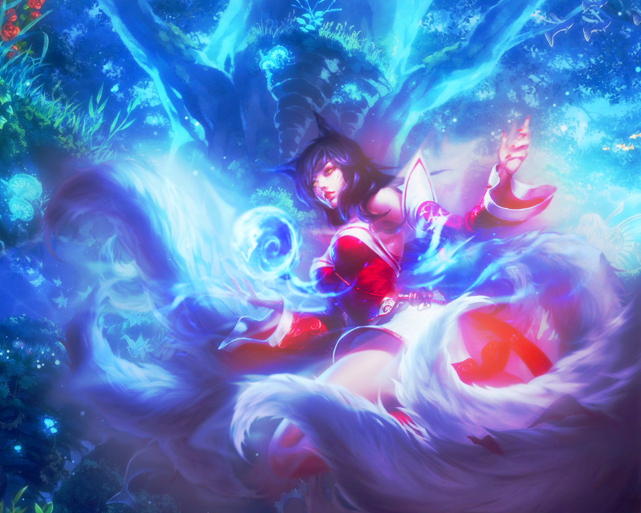 New Ahri League Of Legends Wallpapers