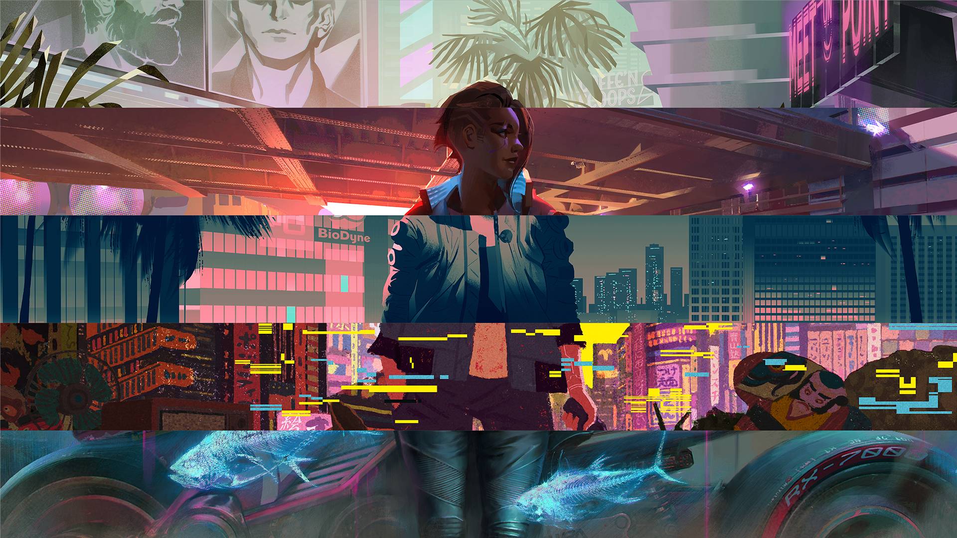 New Cyberpunk 2077 Illustration 2020 Wallpapers