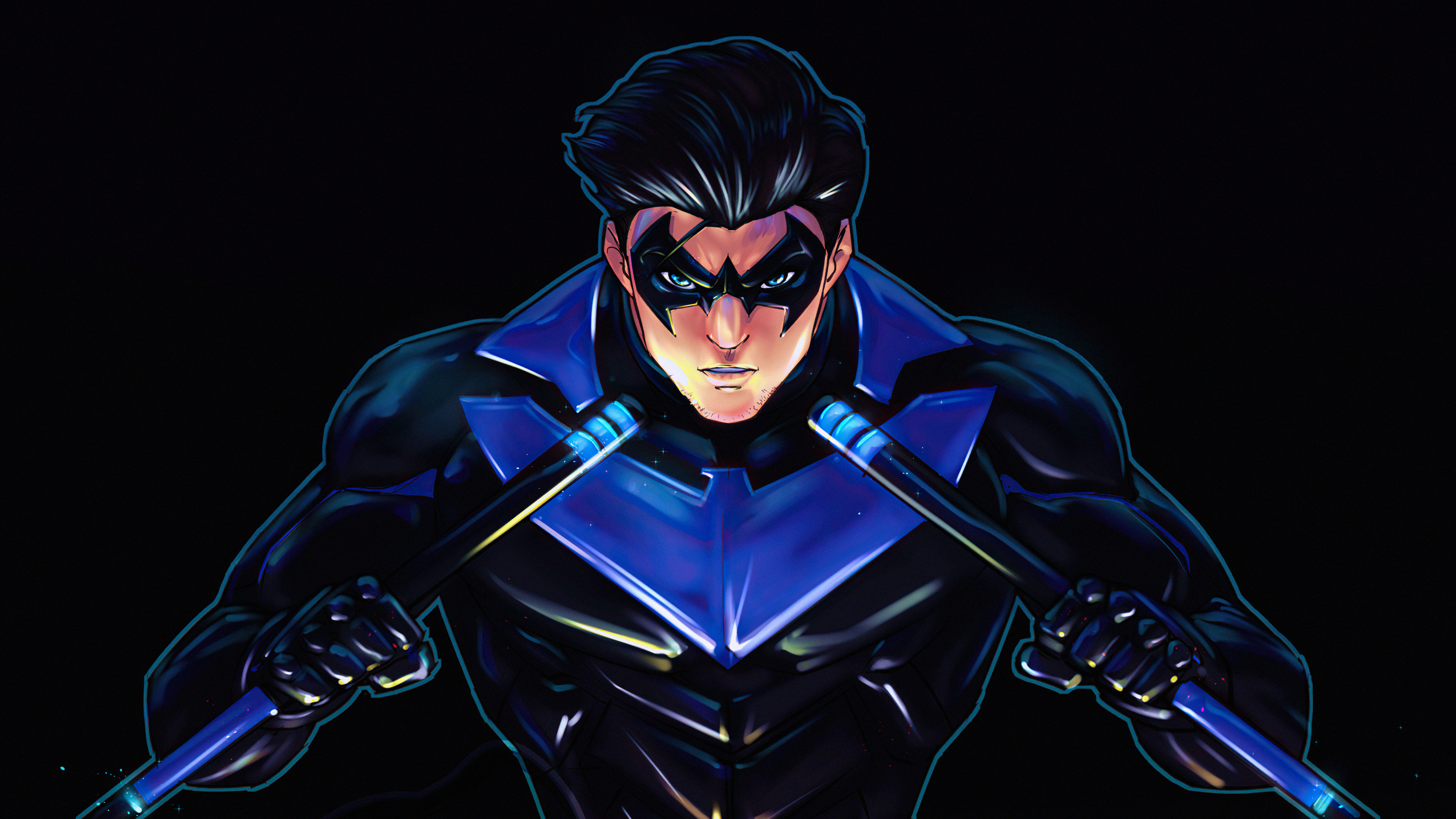 Nightwing in Gotham Knights Wallpapers