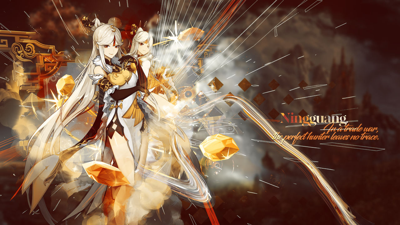 Ningguang Genshin Impact Wallpapers