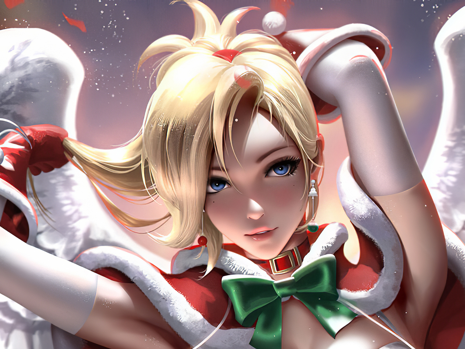 overwatch christmasWallpapers