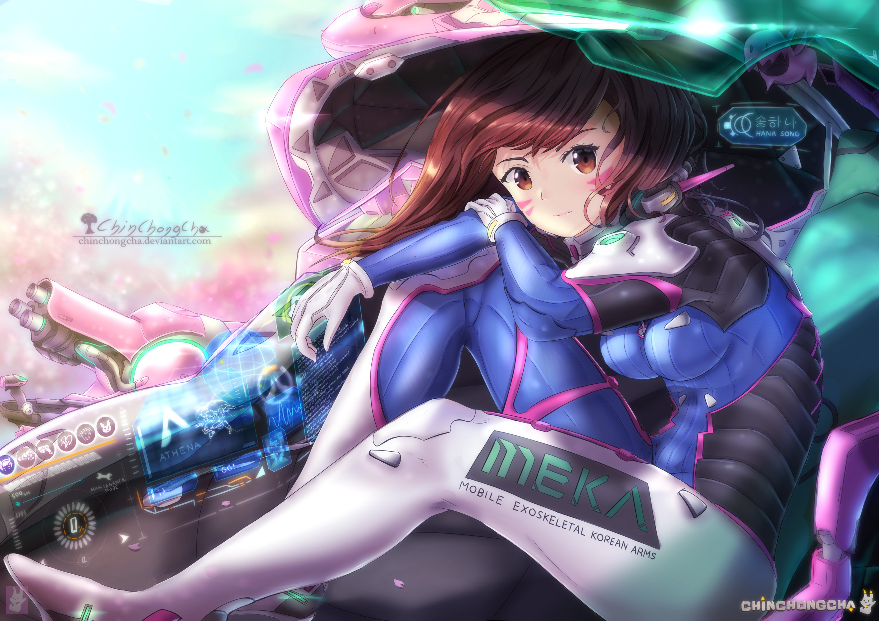 overwatch dva animeWallpapers