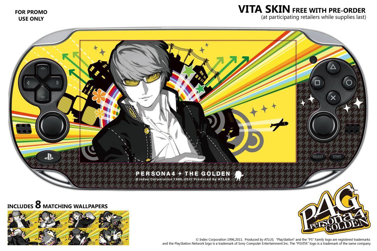 persona 4 golden ps vita  Wallpapers