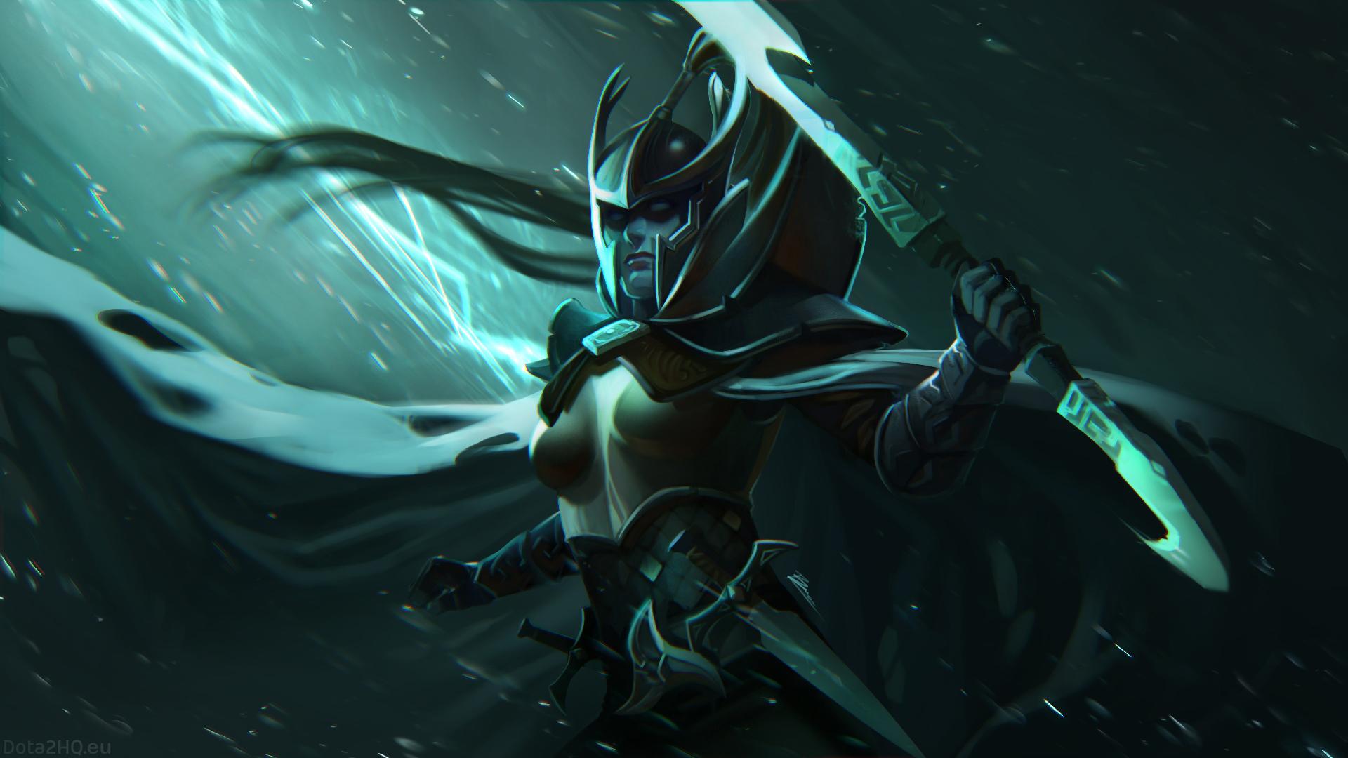 Phantom Assassin DotA 2 Digital Wallpapers