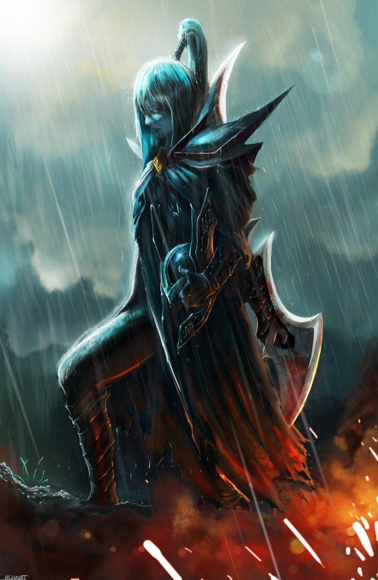 Phantom Assassin DotA 2 Digital Wallpapers