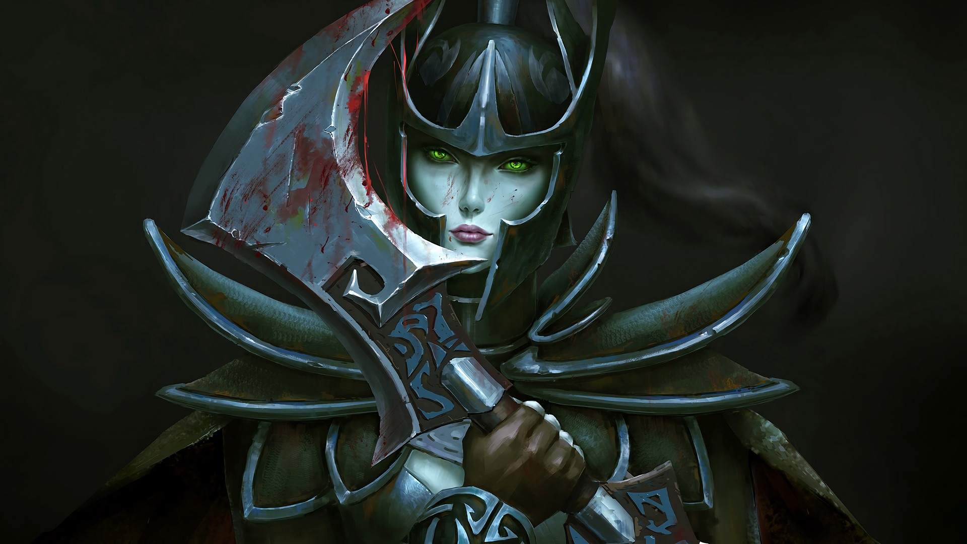 Phantom Assassin DotA 2 Digital Wallpapers