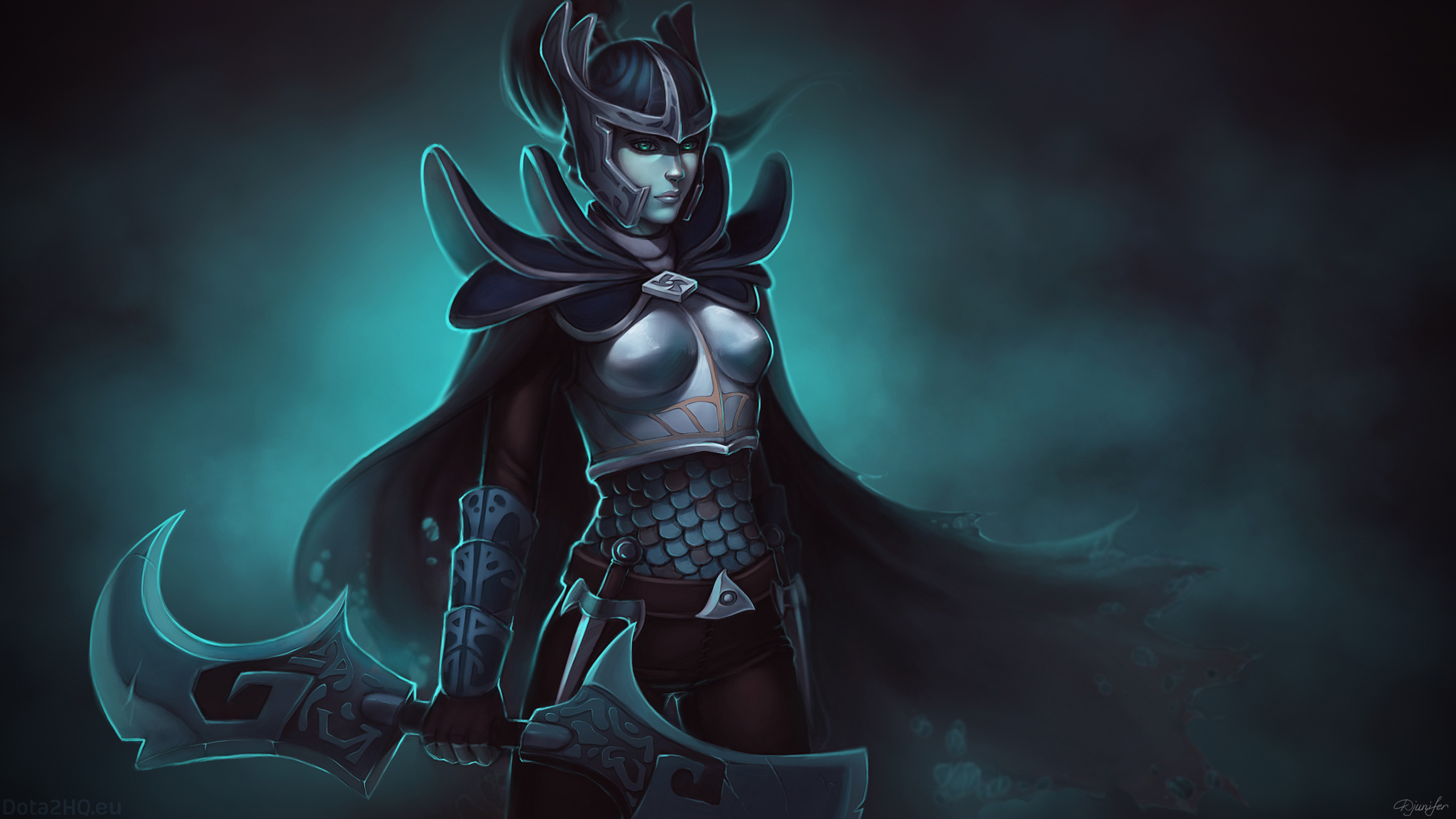 Phantom Assassin DotA 2 Digital Wallpapers