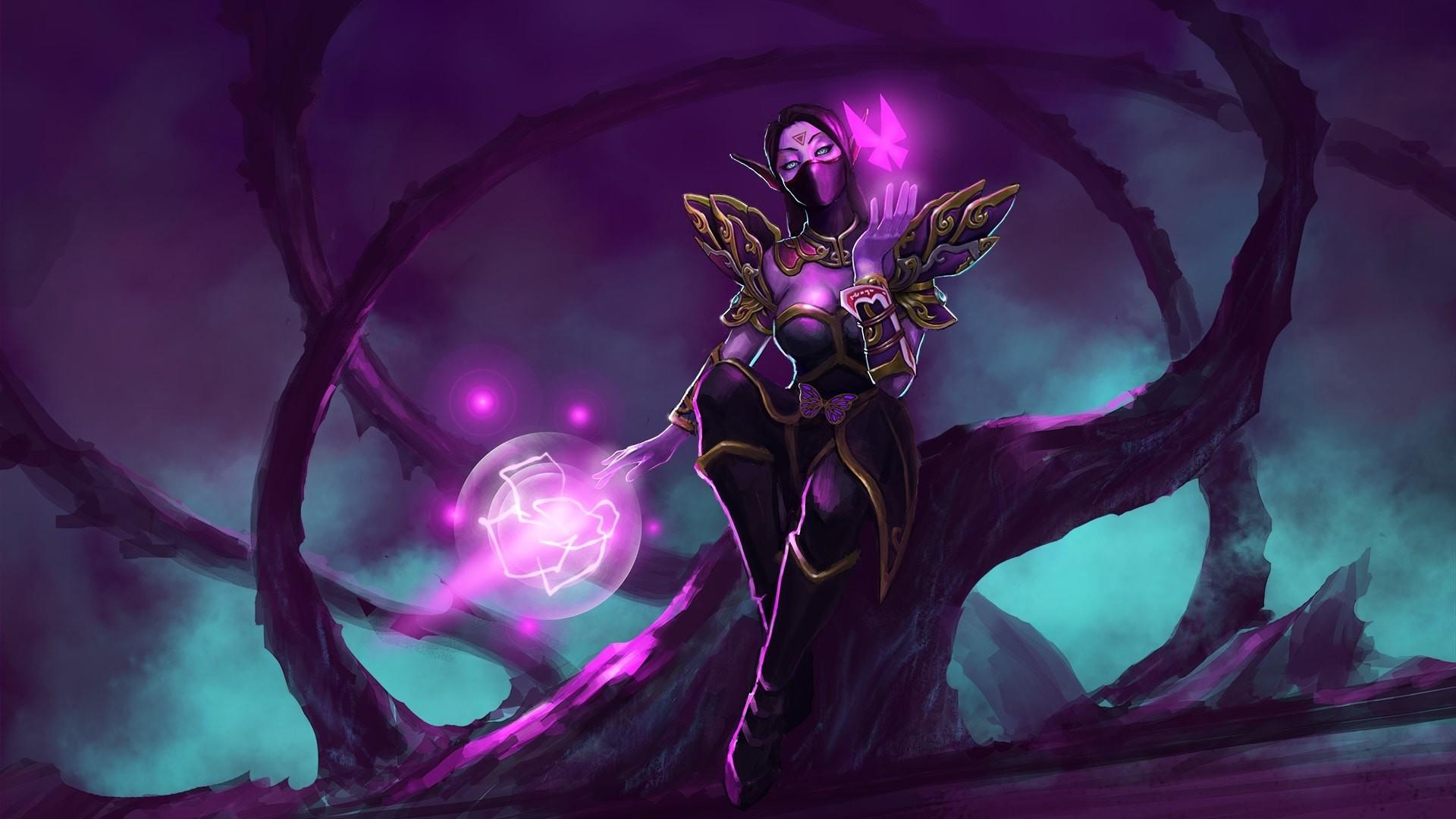 Phantom Assassin DotA 2 Digital Wallpapers