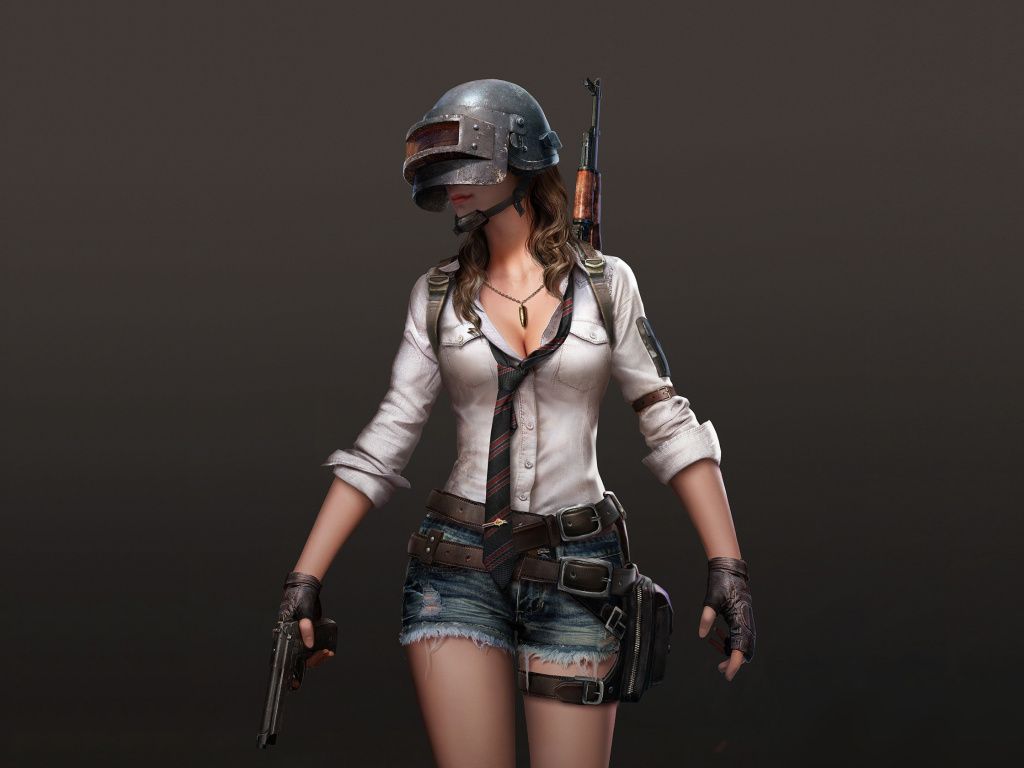 Playerunknown's Battlegrounds Woman Warrior Wallpapers