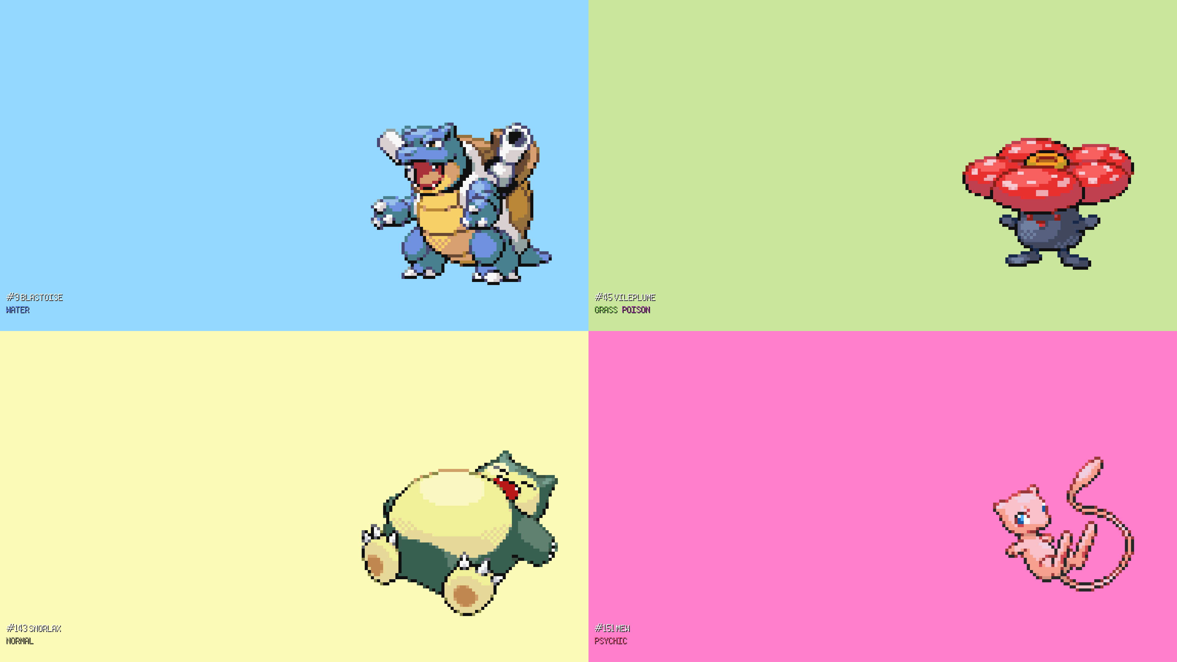 Pokemon: FireRed and LeafGreen Wallpapers