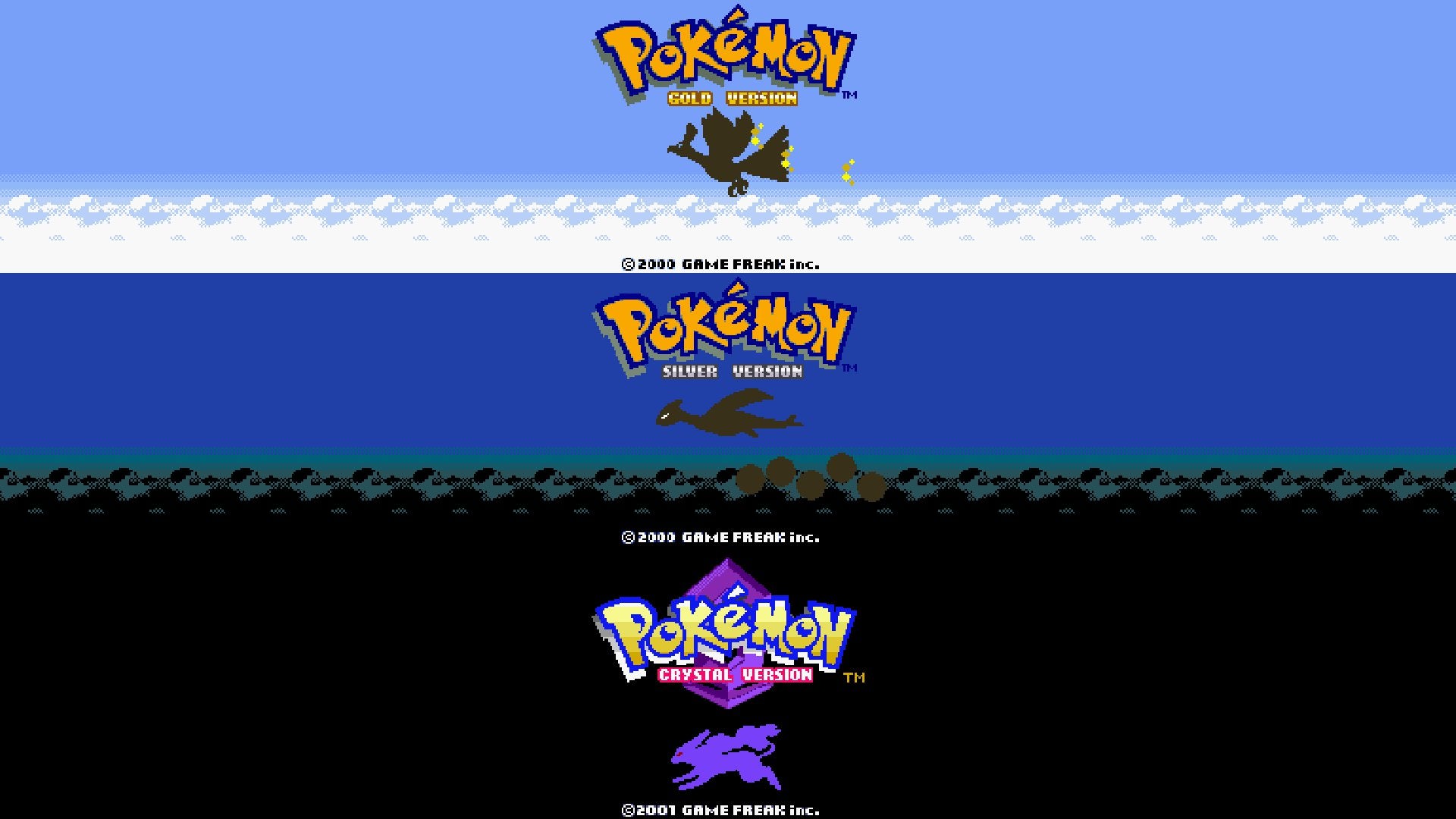 Pokemon: Gold and Silver Wallpapers