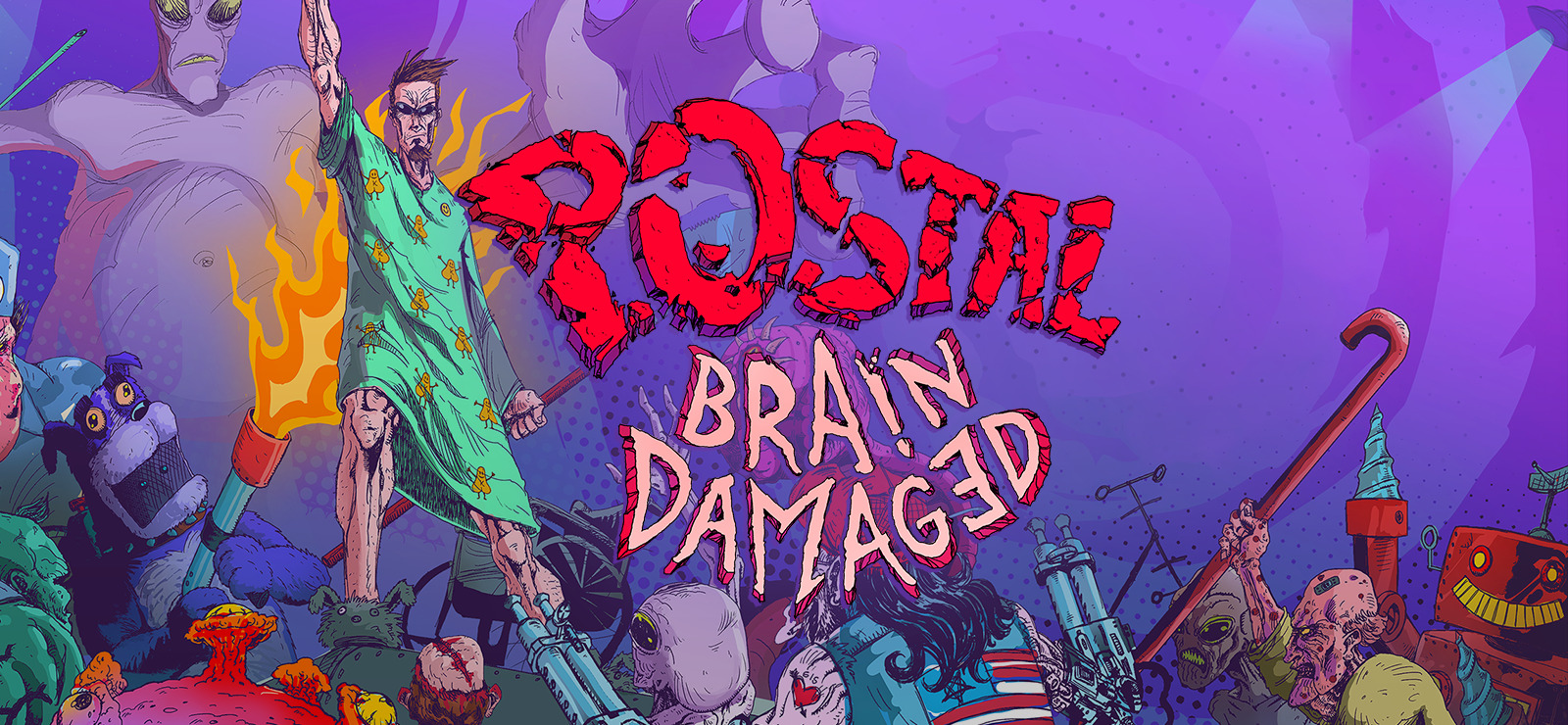 Postal Brain Damaged Cool Gaming Wallpapers