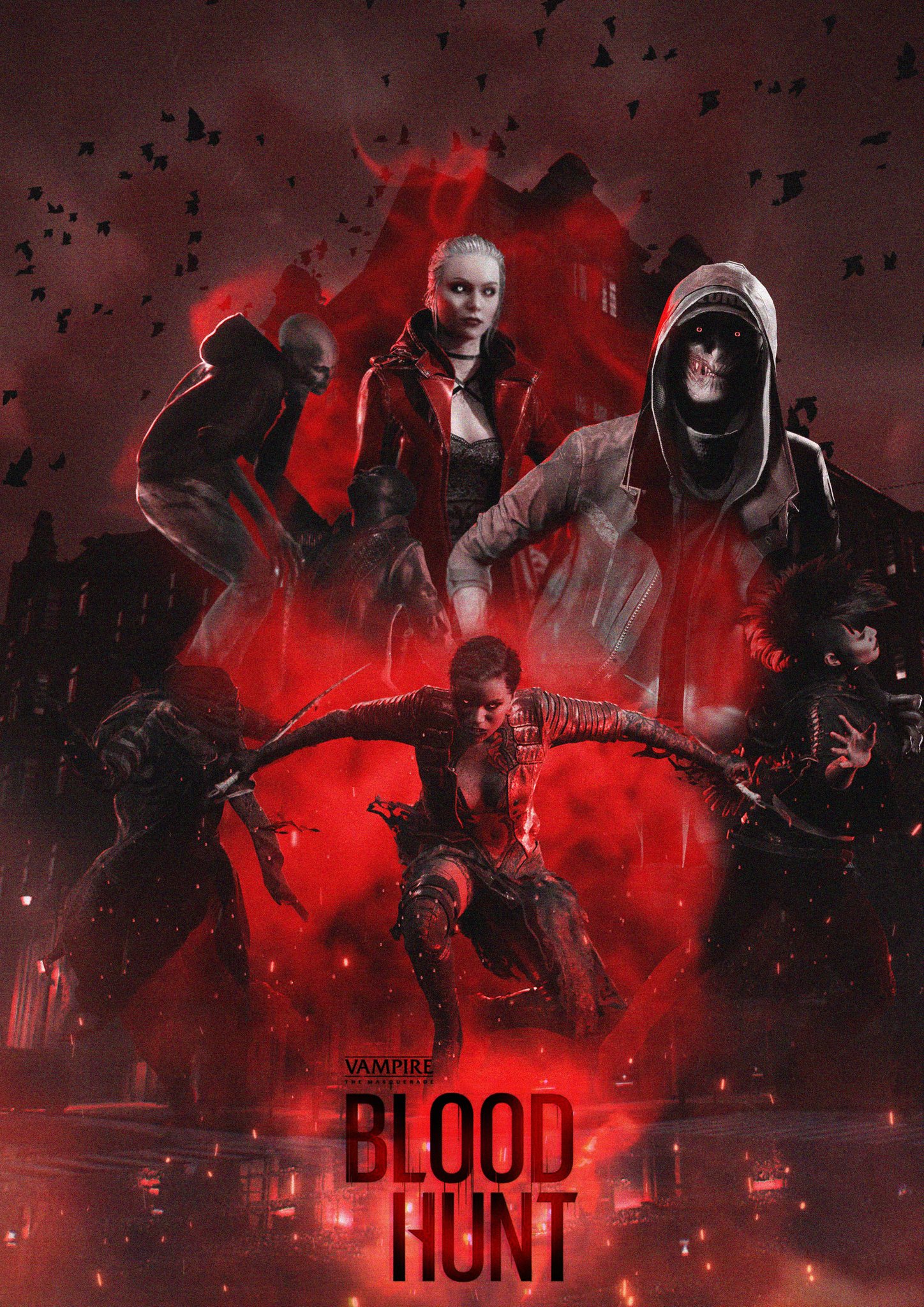 Poster of Vampire Bloodhunt Game Wallpapers