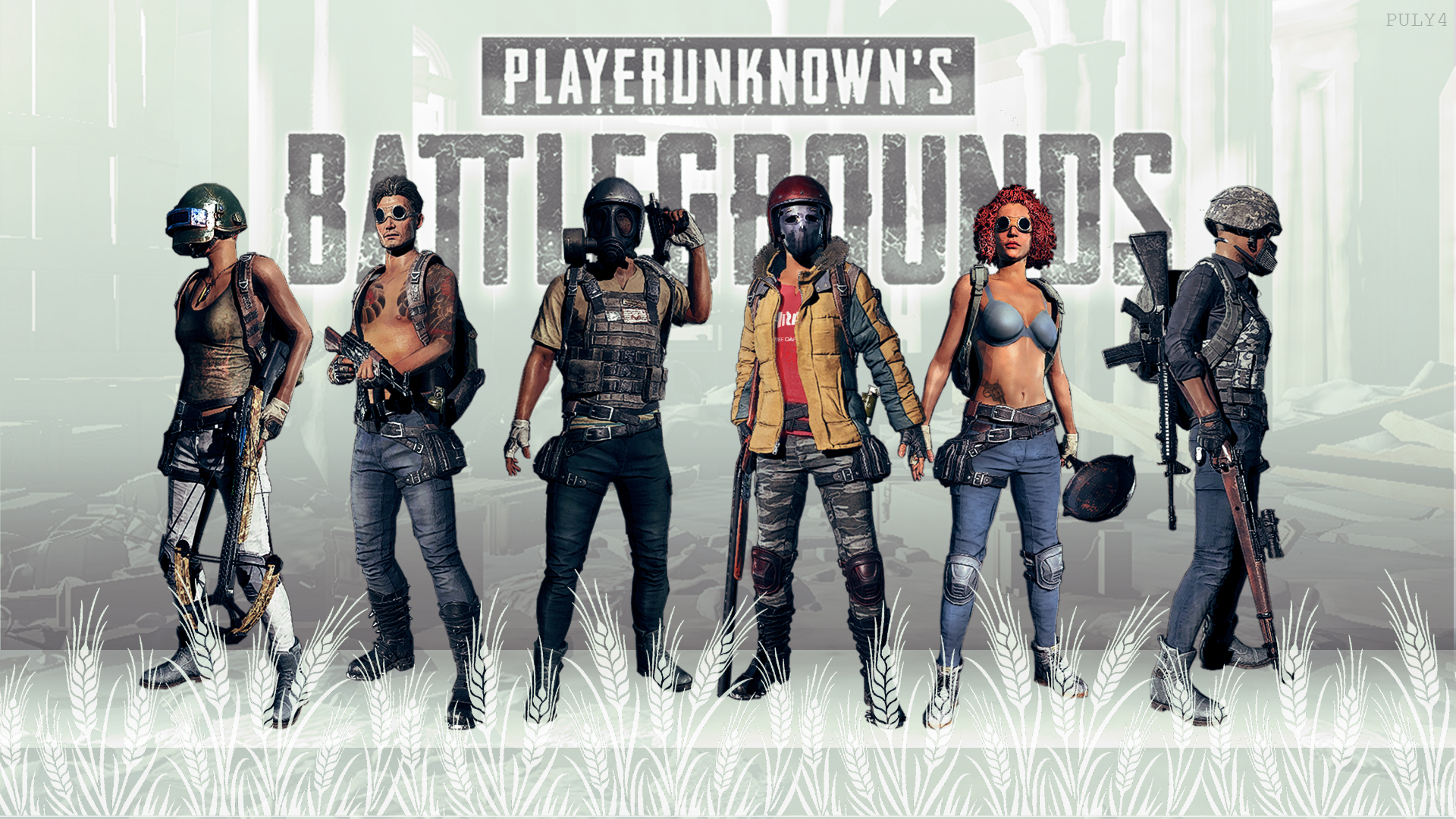 PUBG Game Squad Christmas Wallpapers